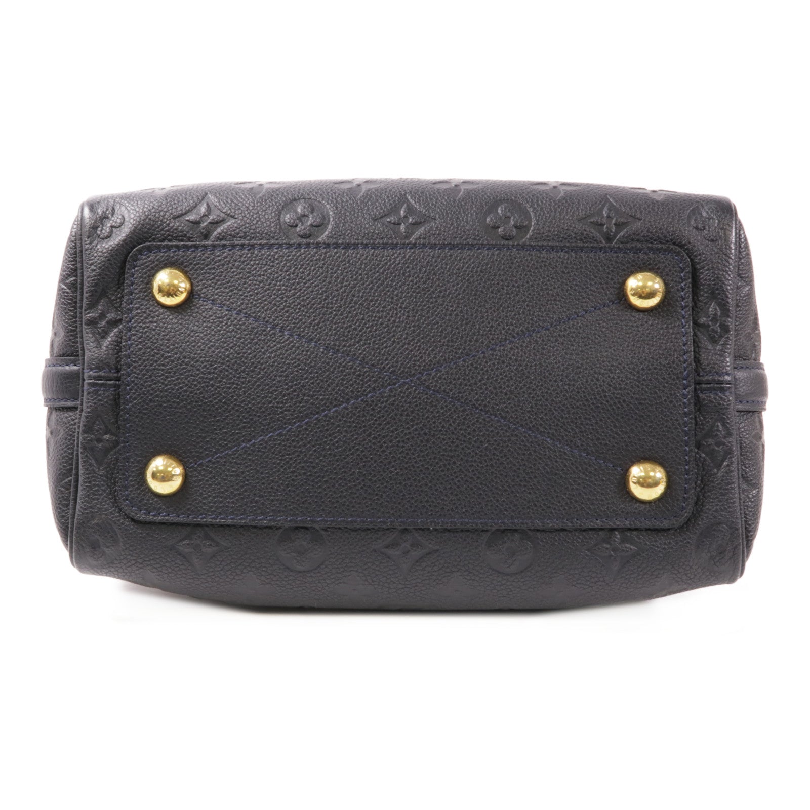 LOUIS VUITTON Monogram Empreinte Speedy Bandouliere 25金扣手挽肩背兩用袋