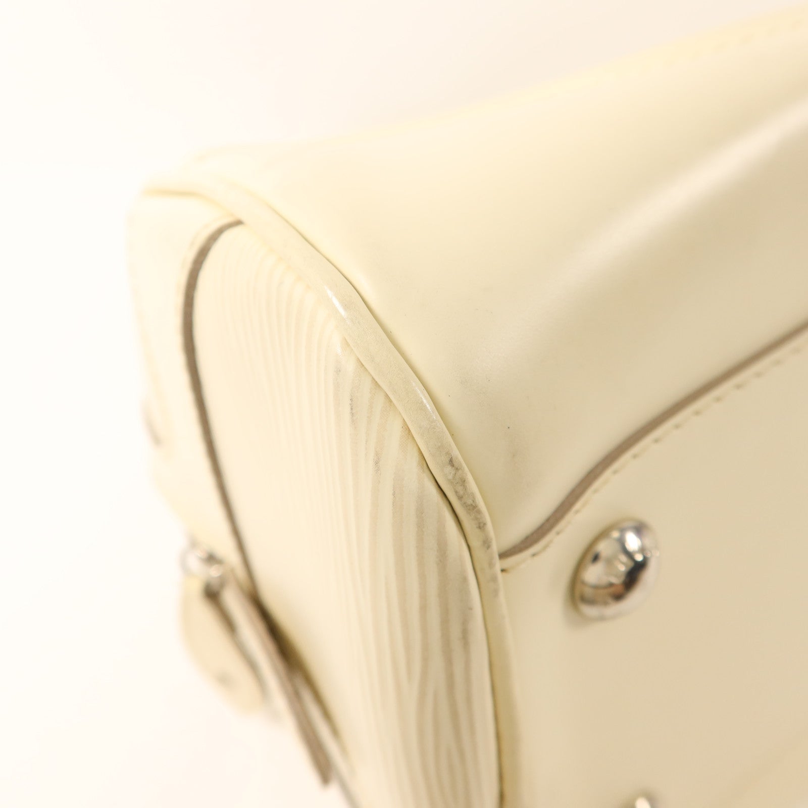 LOUIS VUITTON 【激減優惠】Epi Bowling Montaigne PM銀扣手挽袋