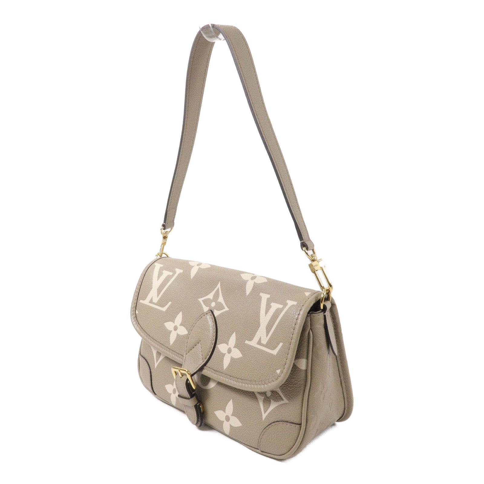 LOUIS VUITTON Monogram Empreinte Diane PM手挽肩背兩用袋