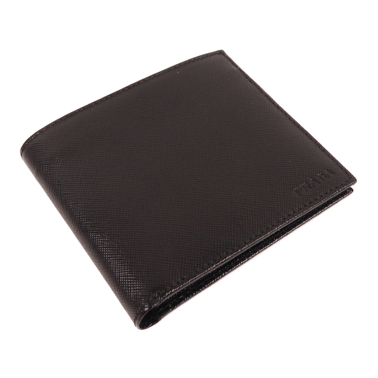 PRADA 牛皮皮革Wallet錢包黑色