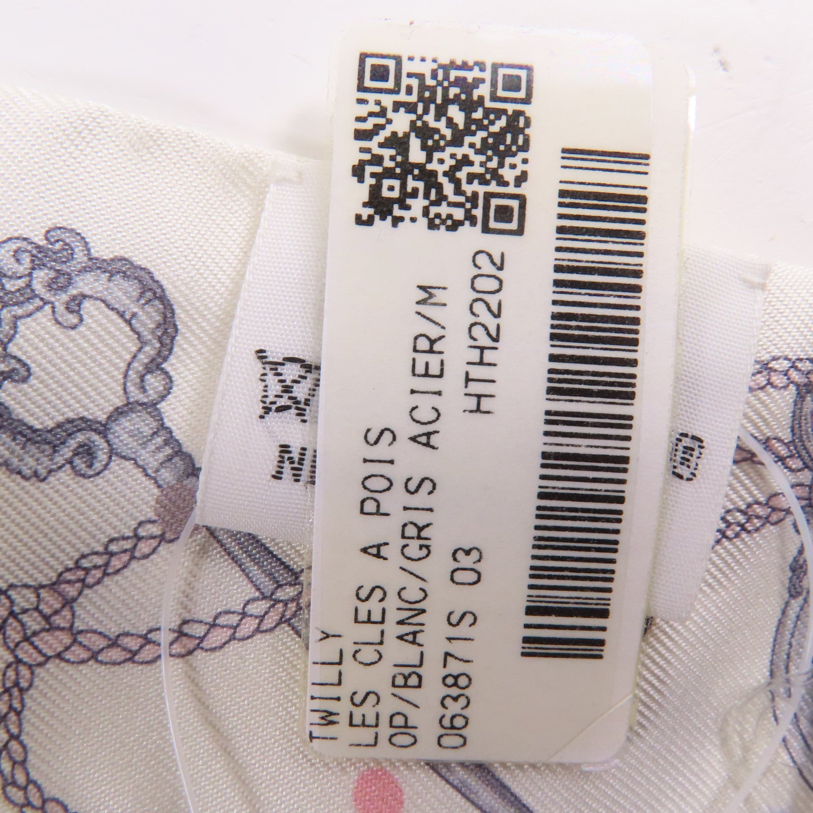 HERMES 絲質Twilly絲巾