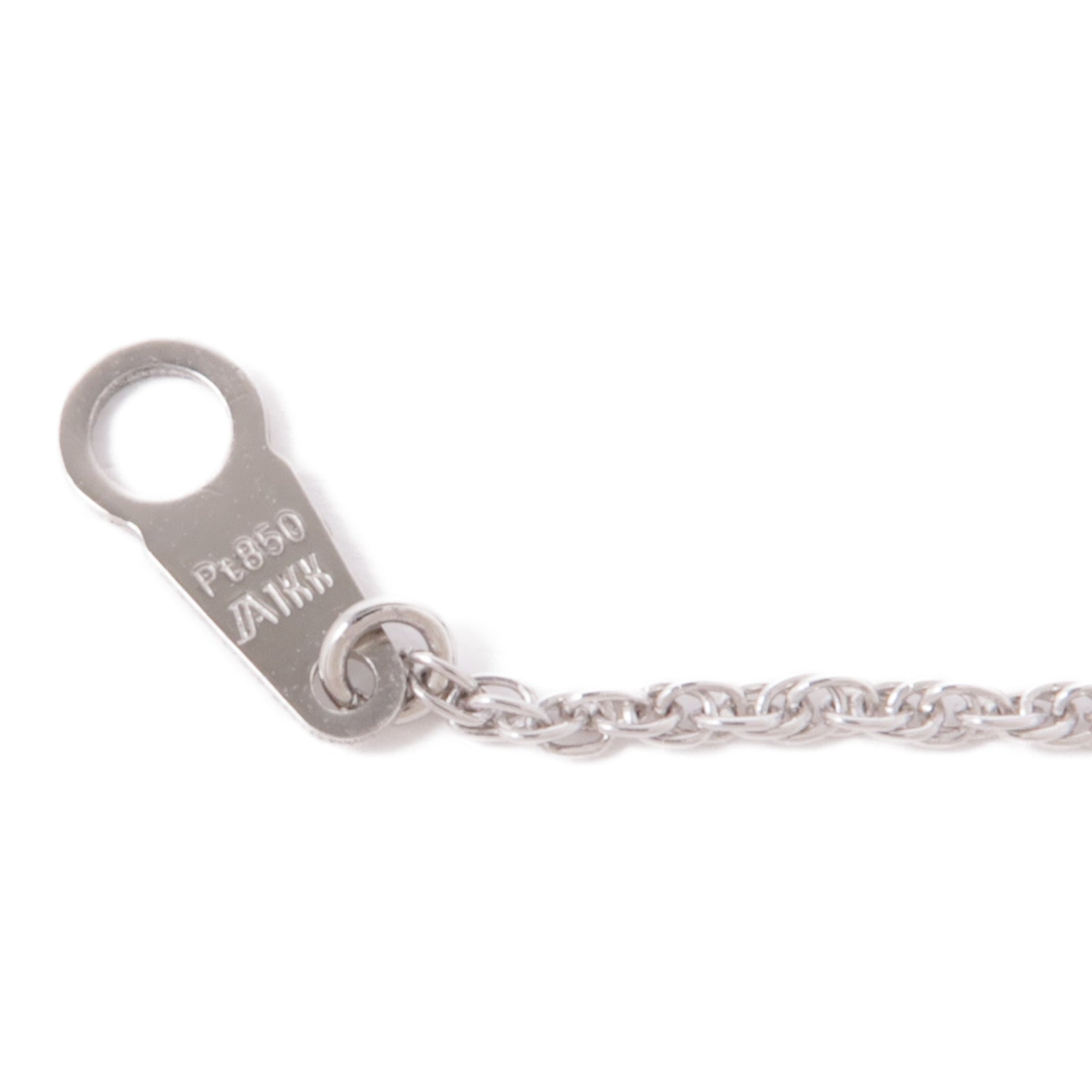 JEWELRY Ruby Diamond Necklace PT850 PT900 Platinum