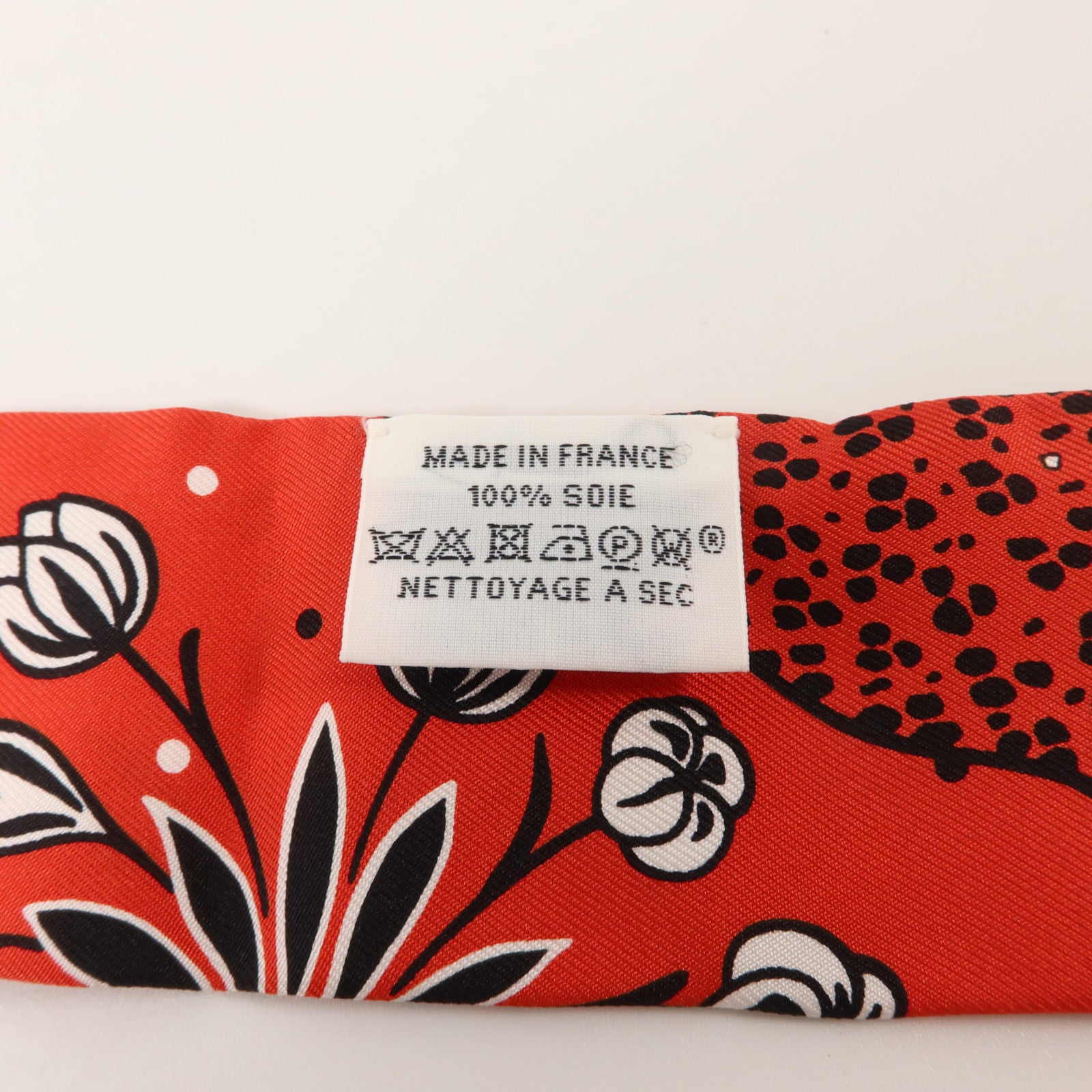 HERMES 絲質Twilly絲巾