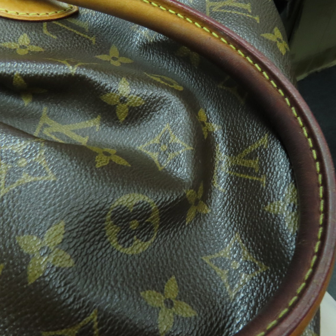 LOUIS VUITTON Monogram Tivoli PM金扣手挽袋/肩背袋啡色