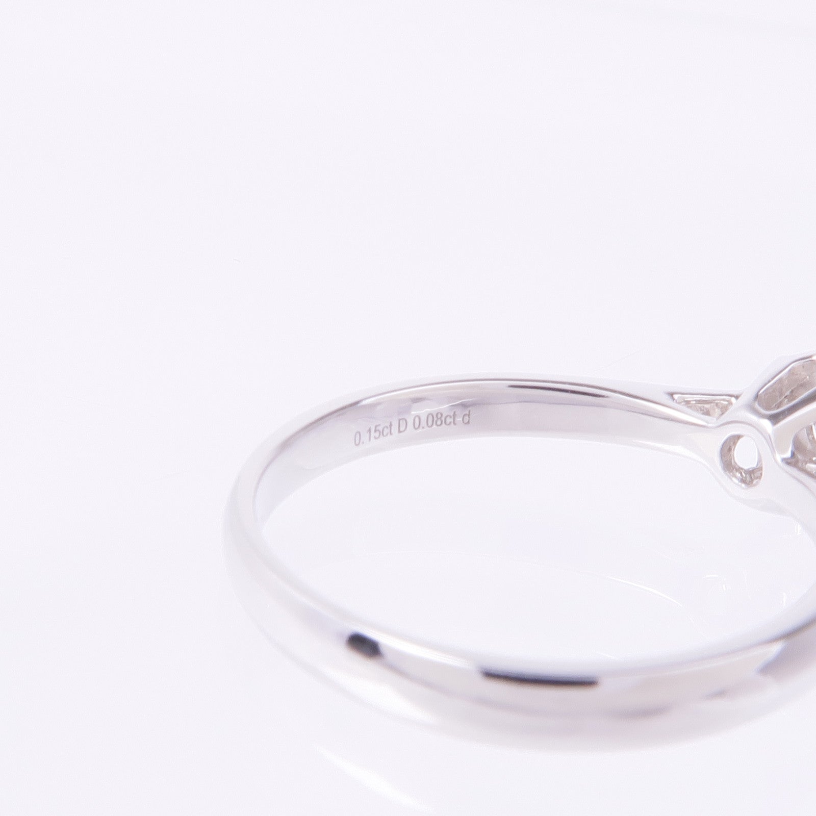 JEWELRY 【激減優惠】18K白金Diamond Ring鑽石戒指US#6.5