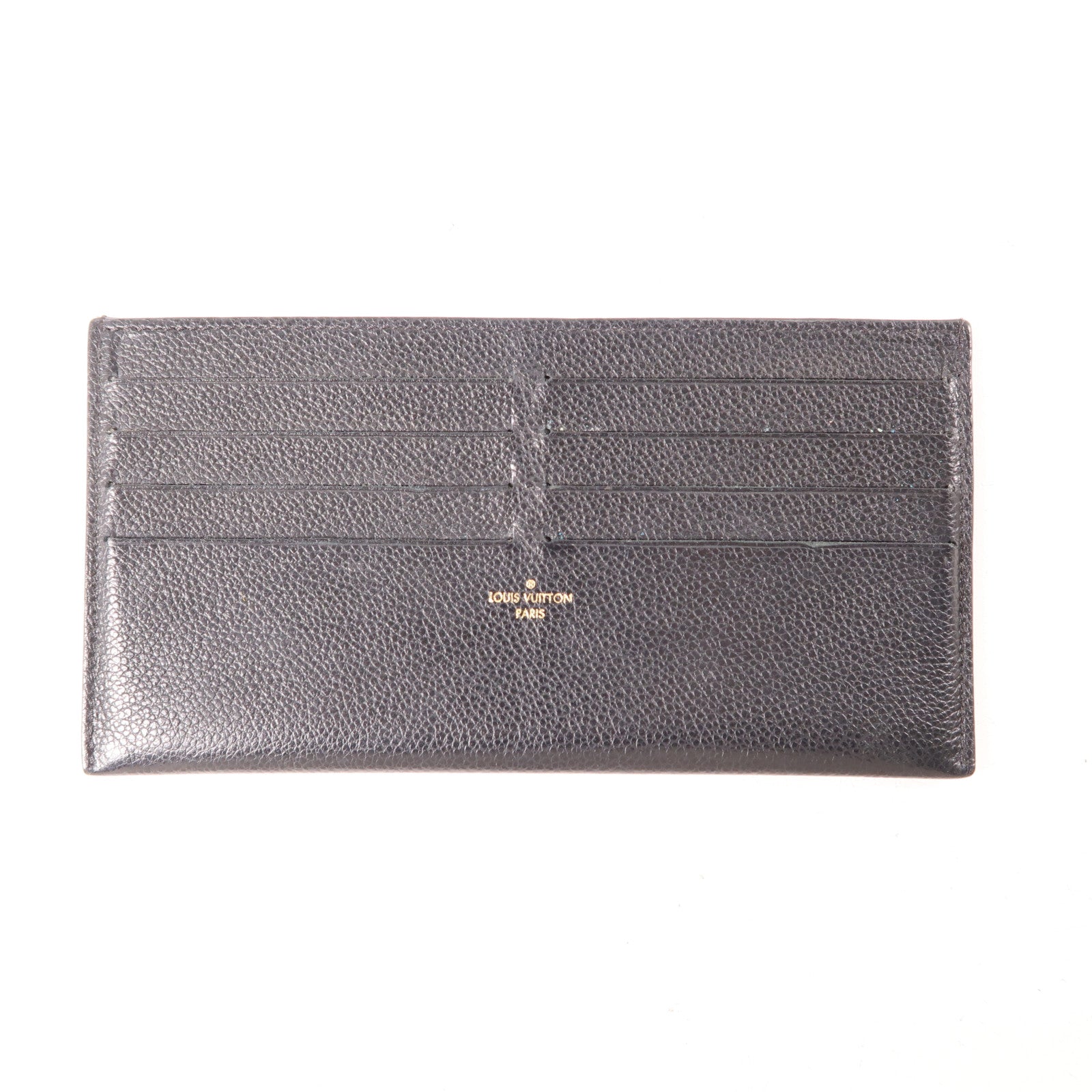 LOUIS VUITTON Monogram Empreinte Felicie Pochette 金扣鏈帶肩背袋黑色