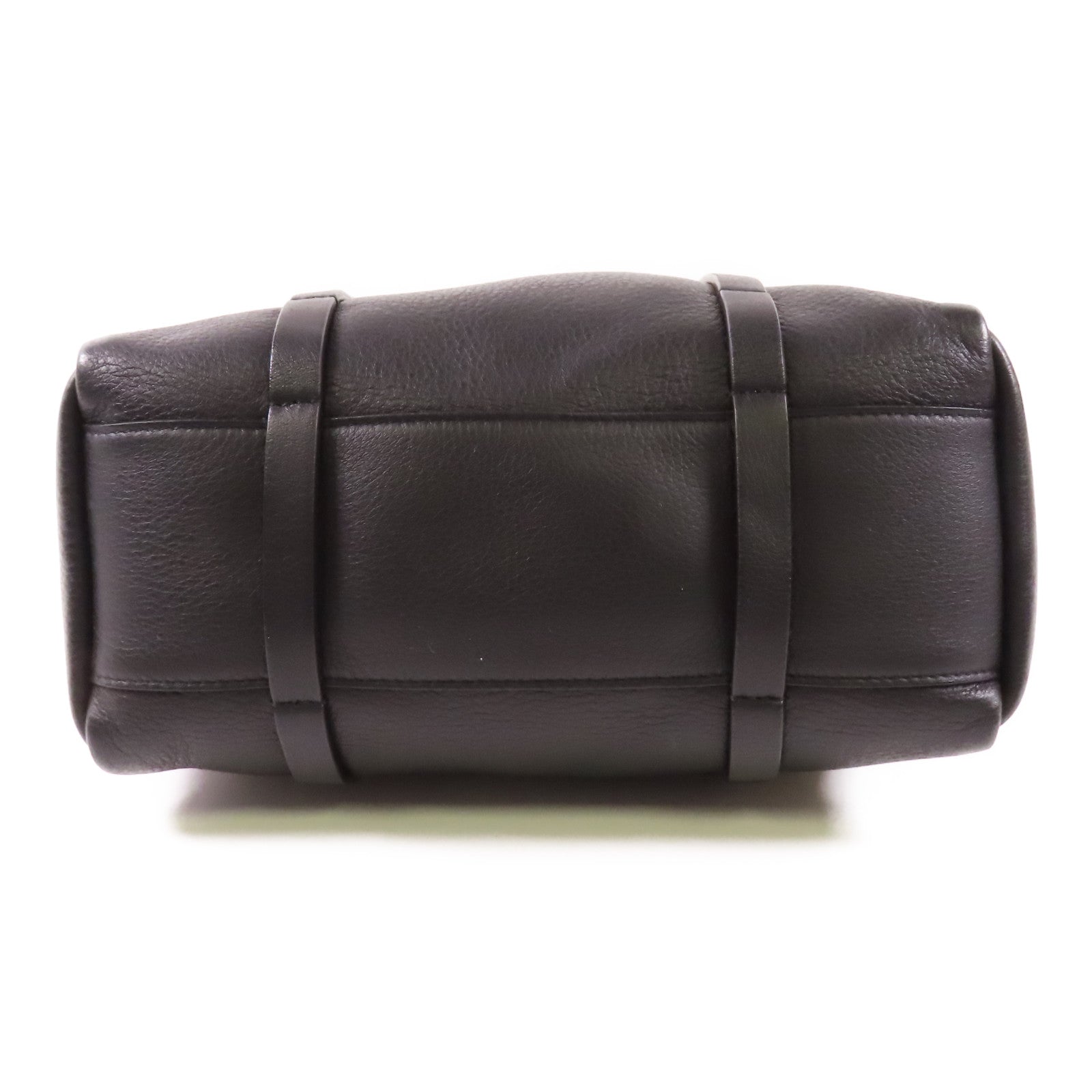 BALENCIAGA 牛皮皮革2 Way Shoulder銀扣手挽肩背兩用袋