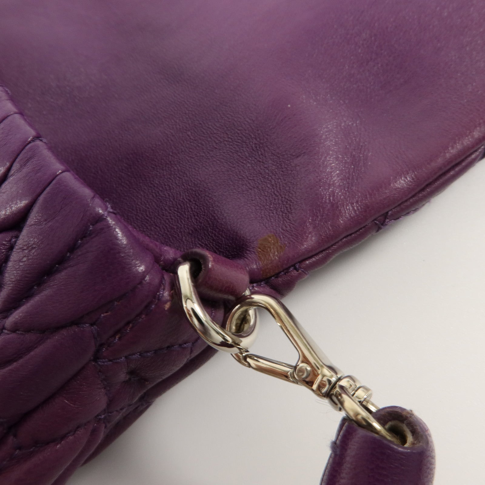 Miu Miu 羊皮皮革Shoulder Bag肩背袋