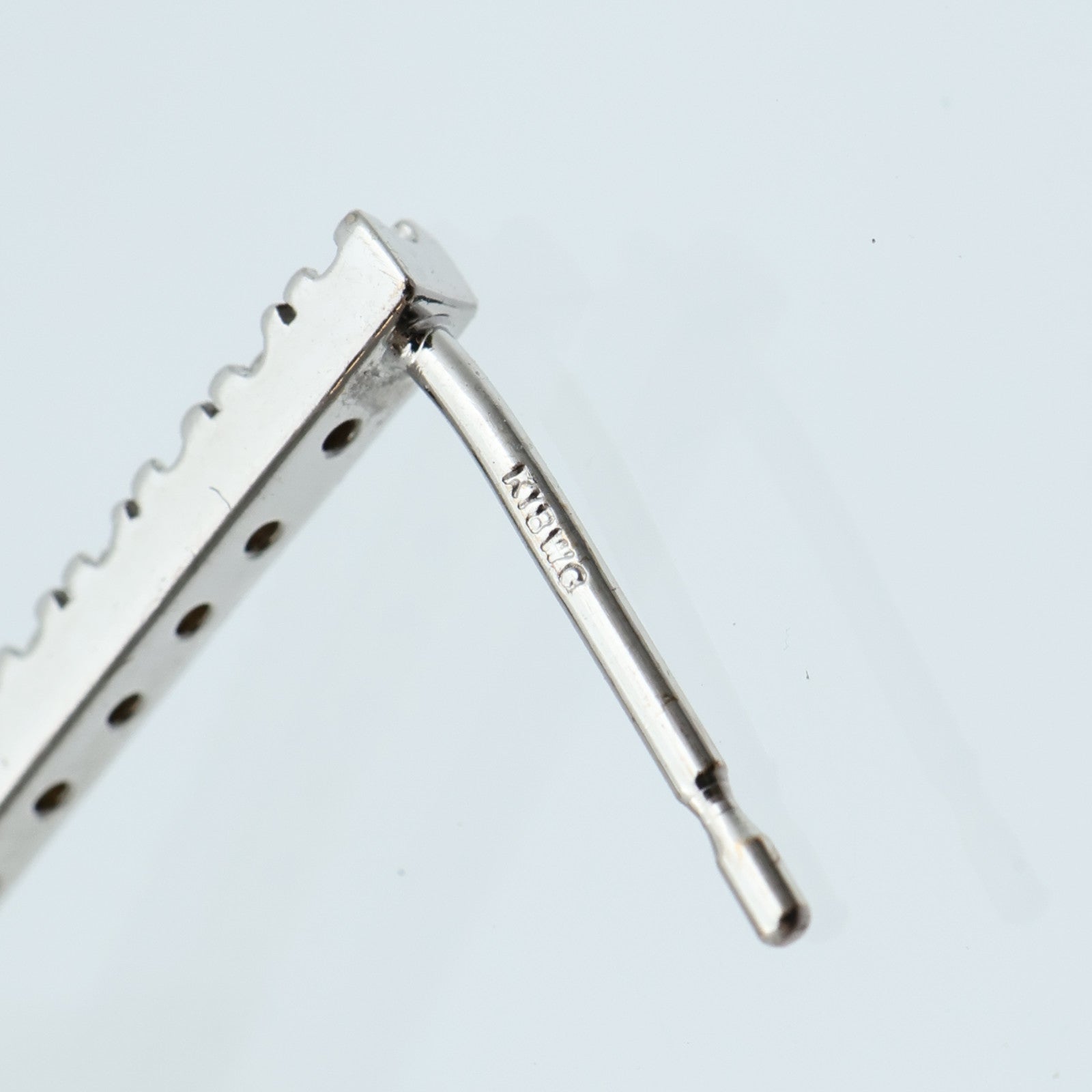 JEWELRY 18K白金Pearl Diamond Earrings珍珠/鑽石耳環