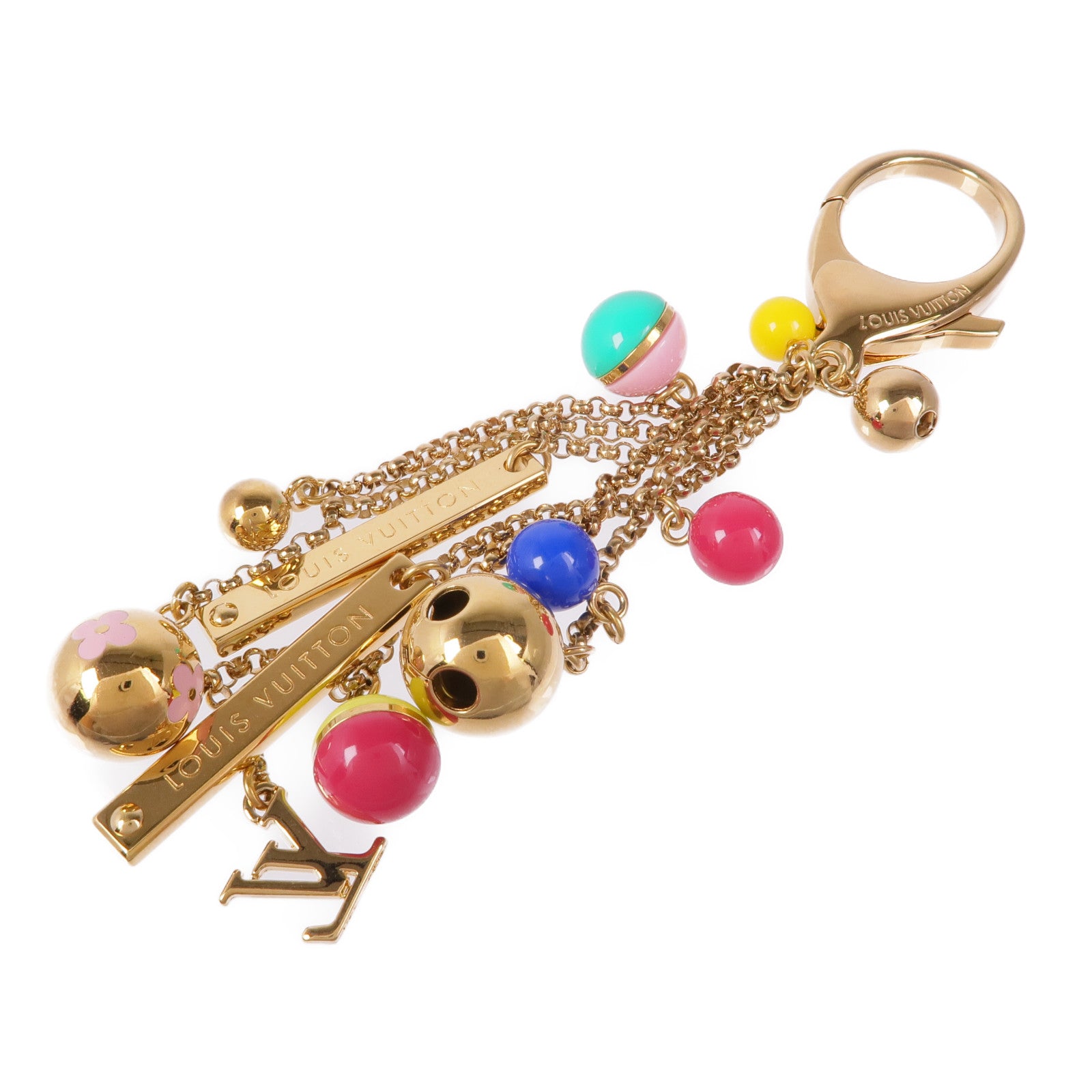 LOUIS VUITTON 金屬Key Charm鑰匙扣