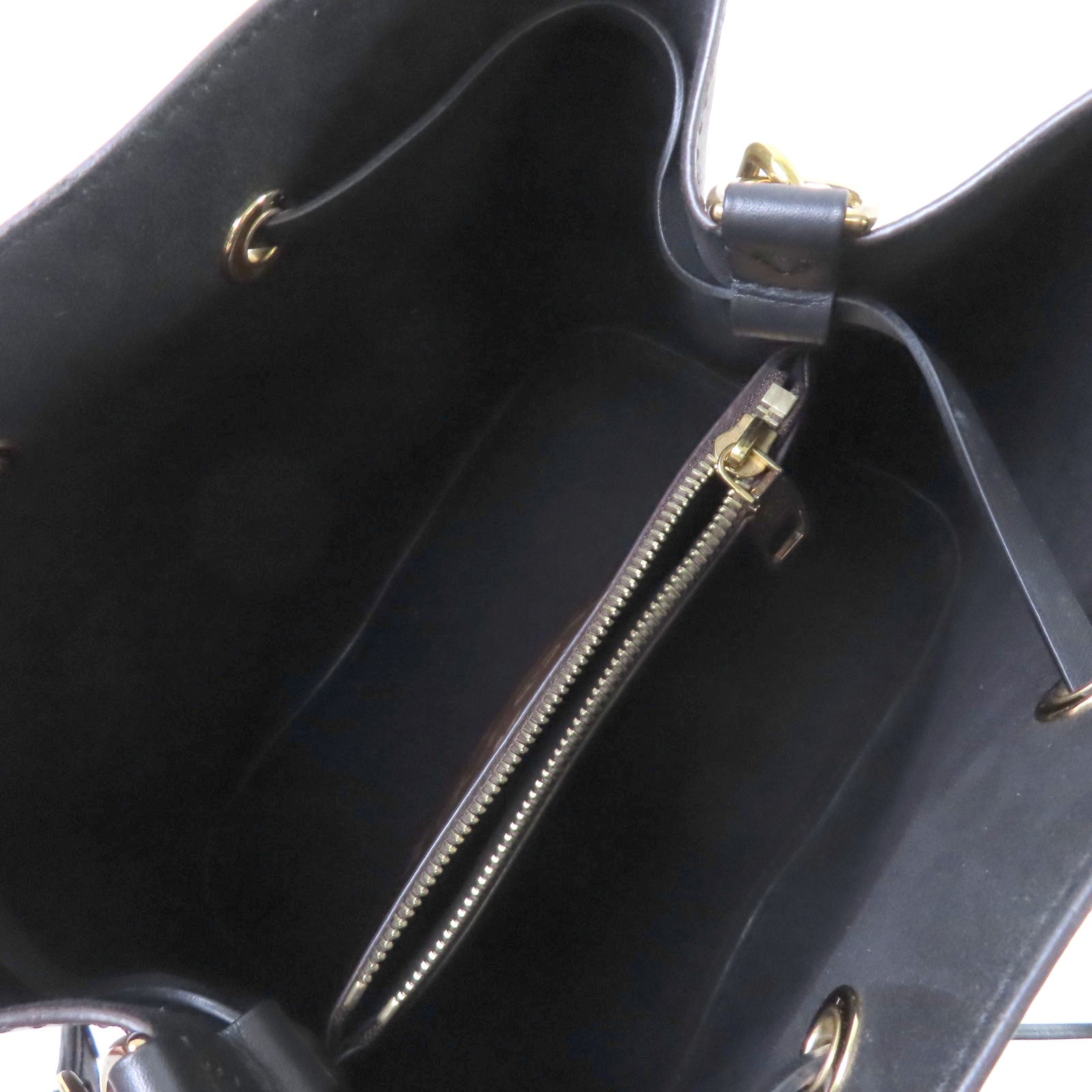 LOUIS VUITTON Monogram Neo Noe MM Shoulder Bag金扣肩背袋啡色