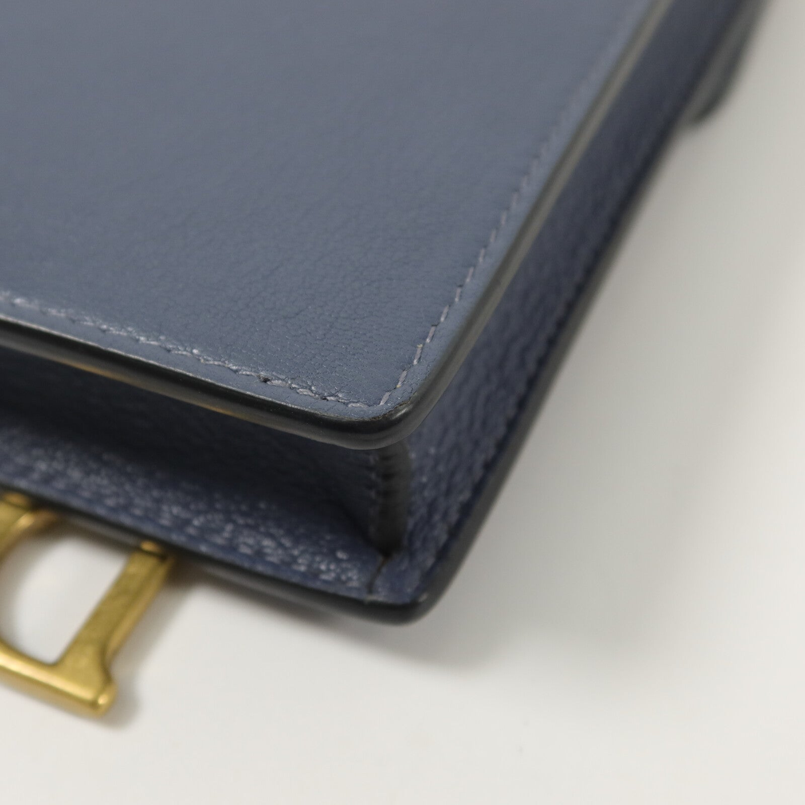 Dior 牛皮皮革Saddle Phone Bag鏈帶肩背袋