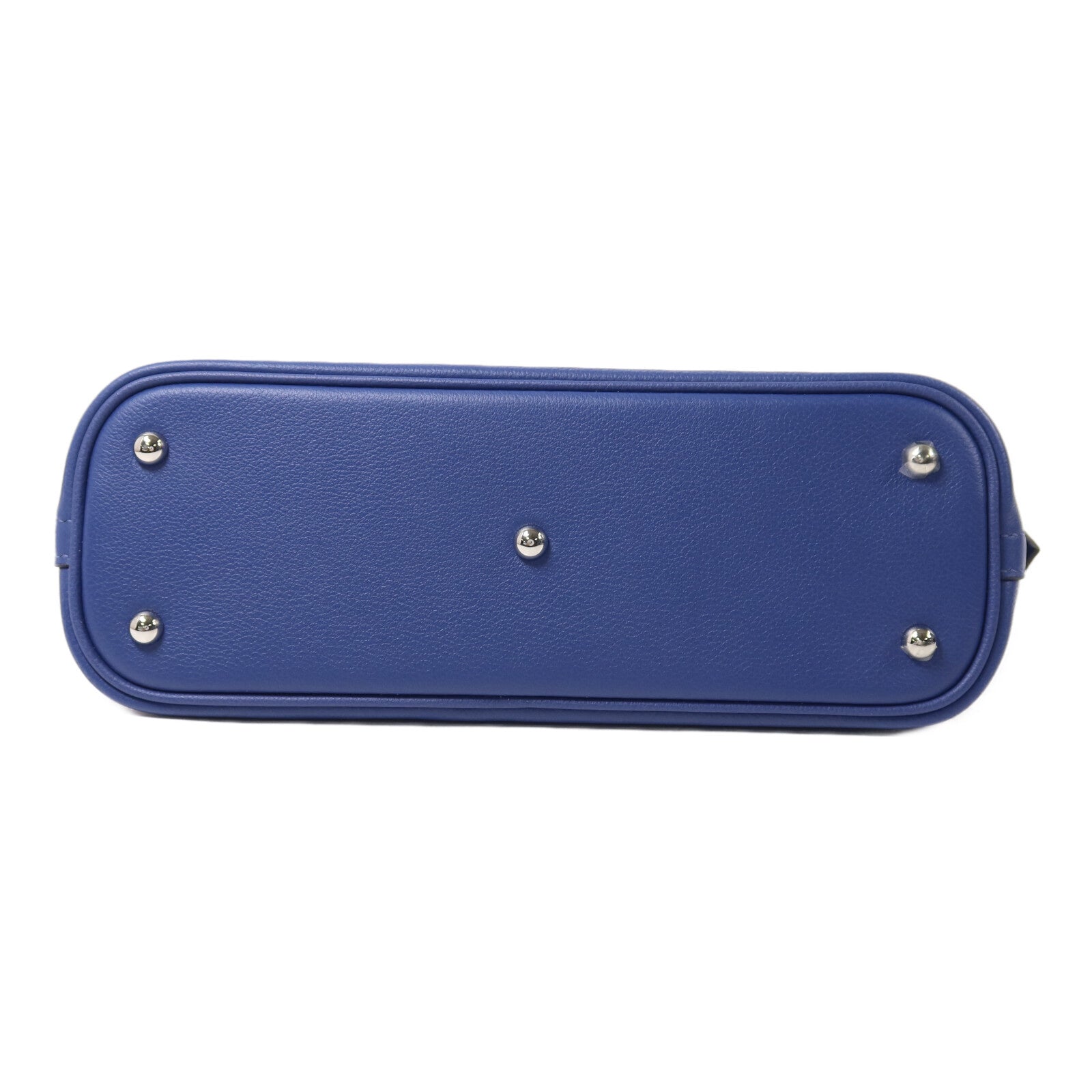 HERMES Evercolor皮革Bolide 25手挽肩背兩用袋Bleu Saphir/Cassis