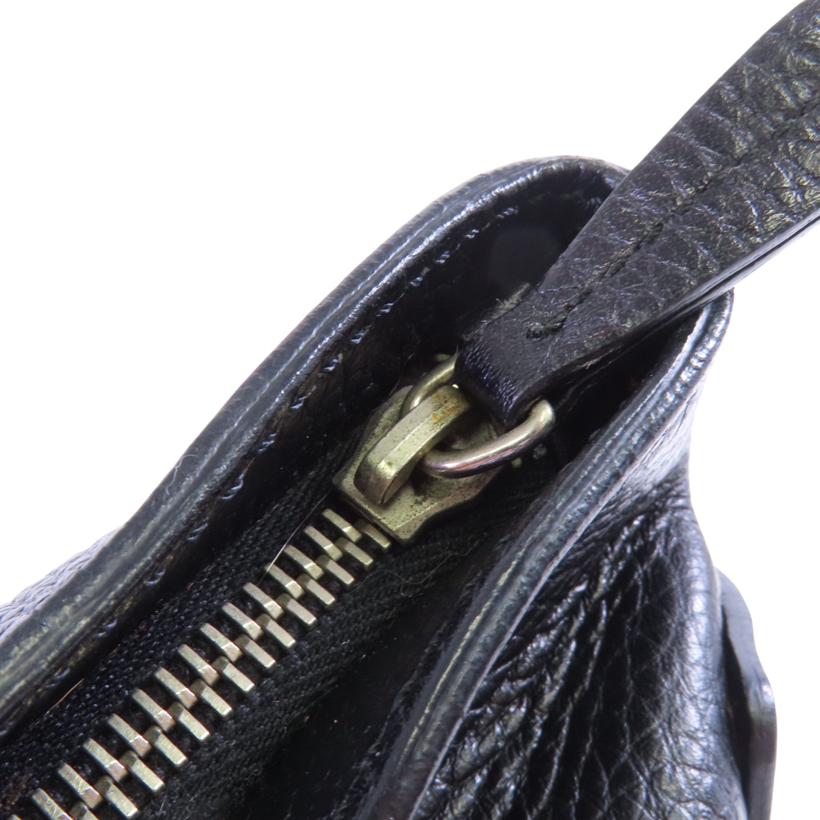 TOD'S 牛皮皮革Hand Bag銀扣手挽袋