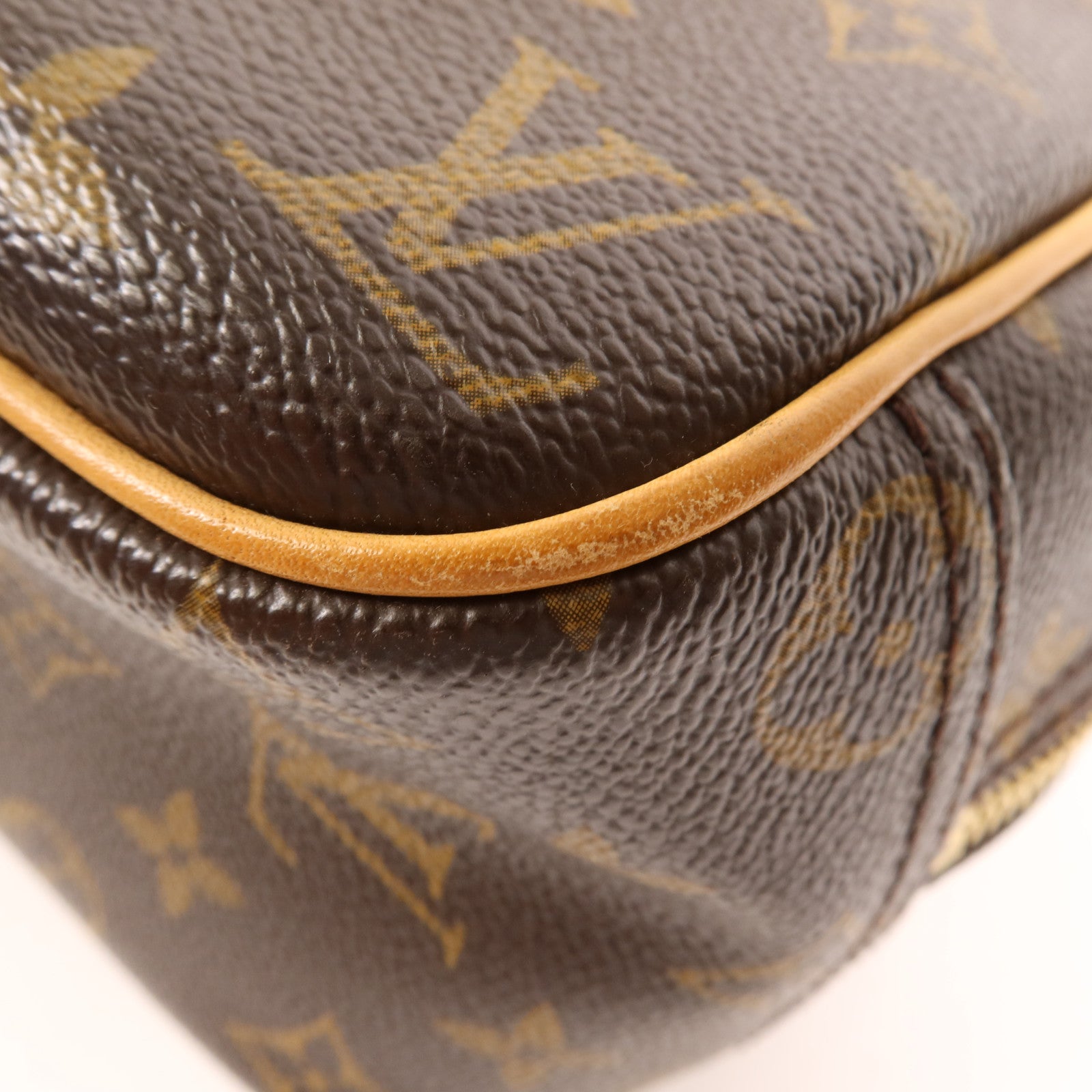 LOUIS VUITTON Monogram Trouville金扣手挽袋