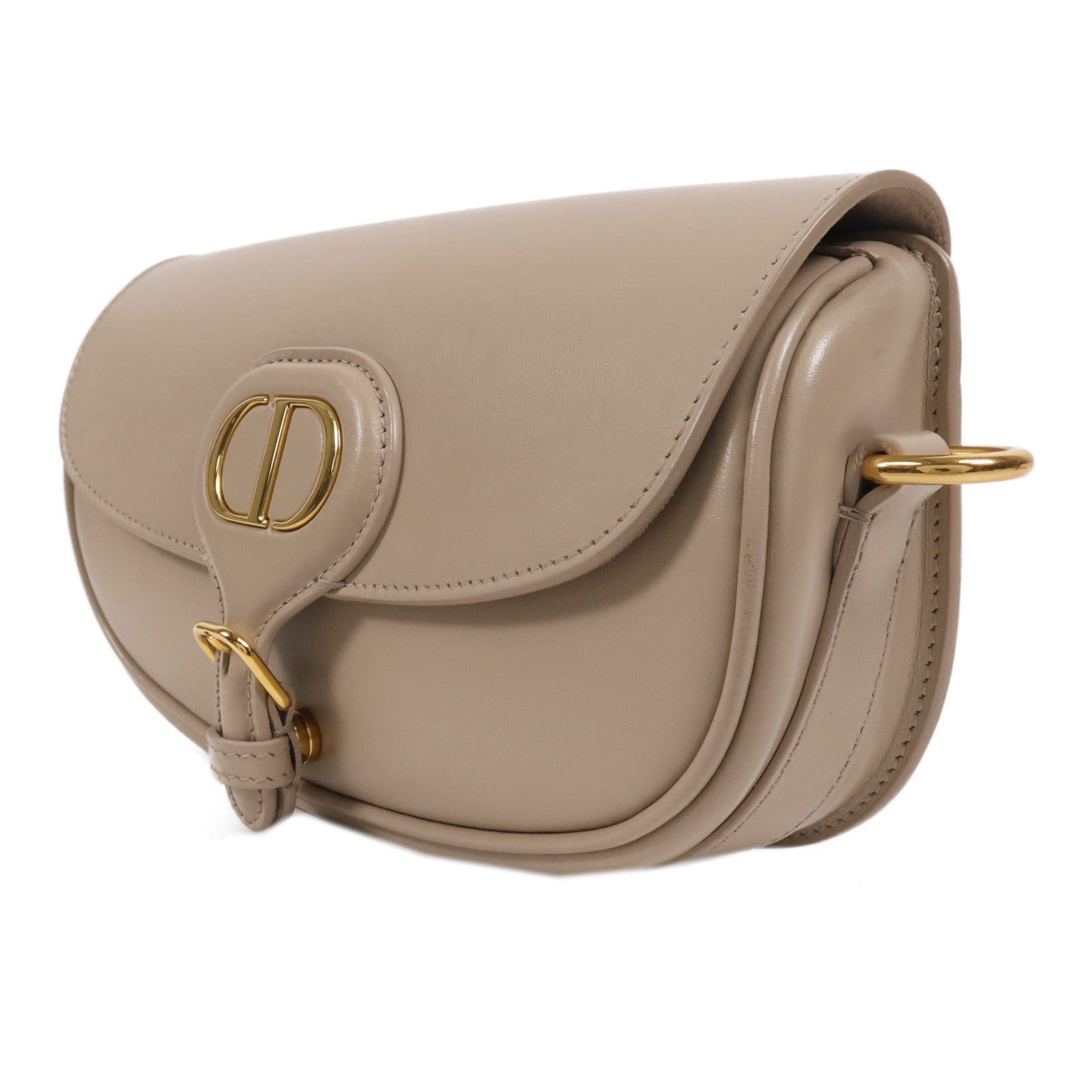 Dior 牛皮皮革Bobby East West金扣肩背袋