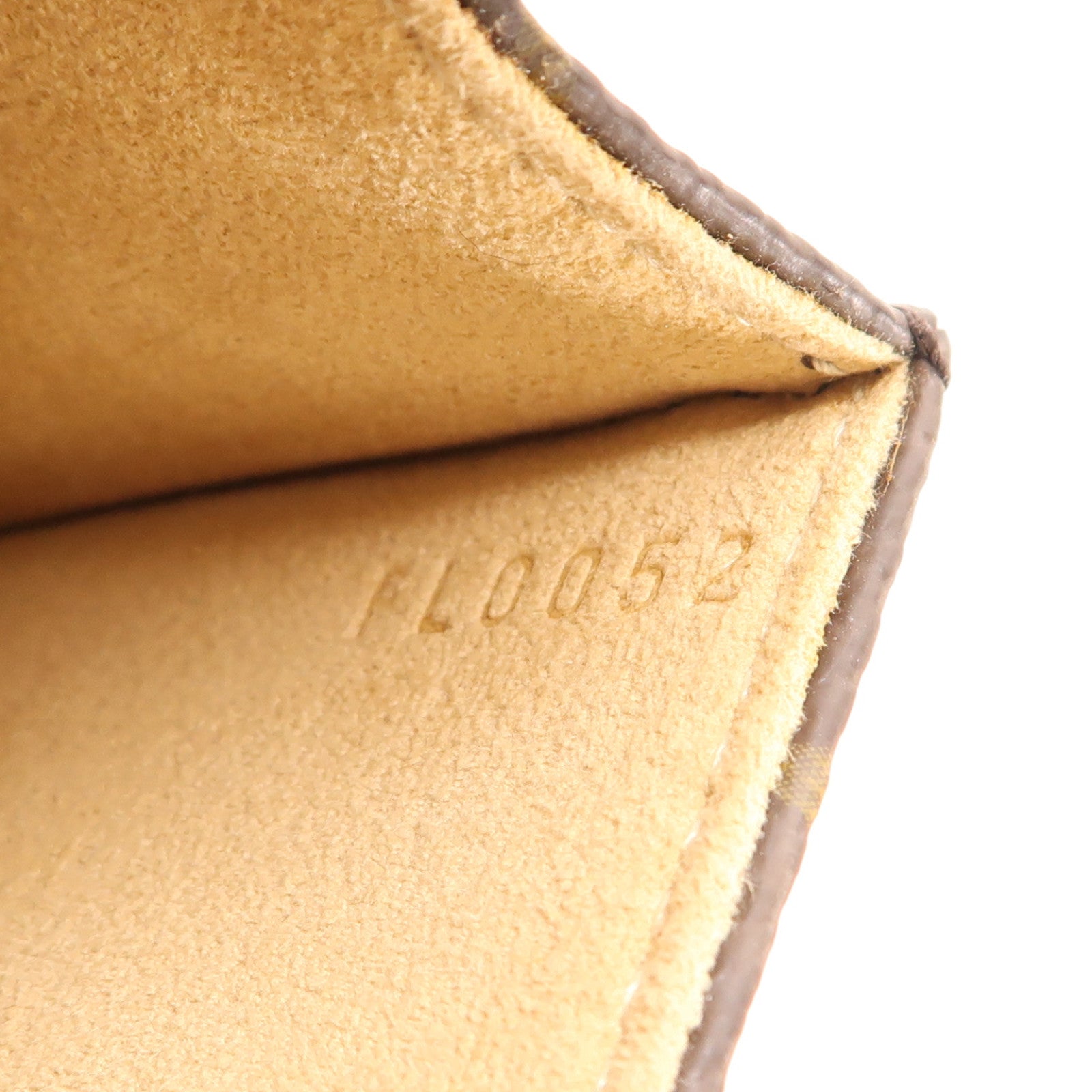 LOUIS VUITTON Monogram Pochette Florentine金扣腰包棕色