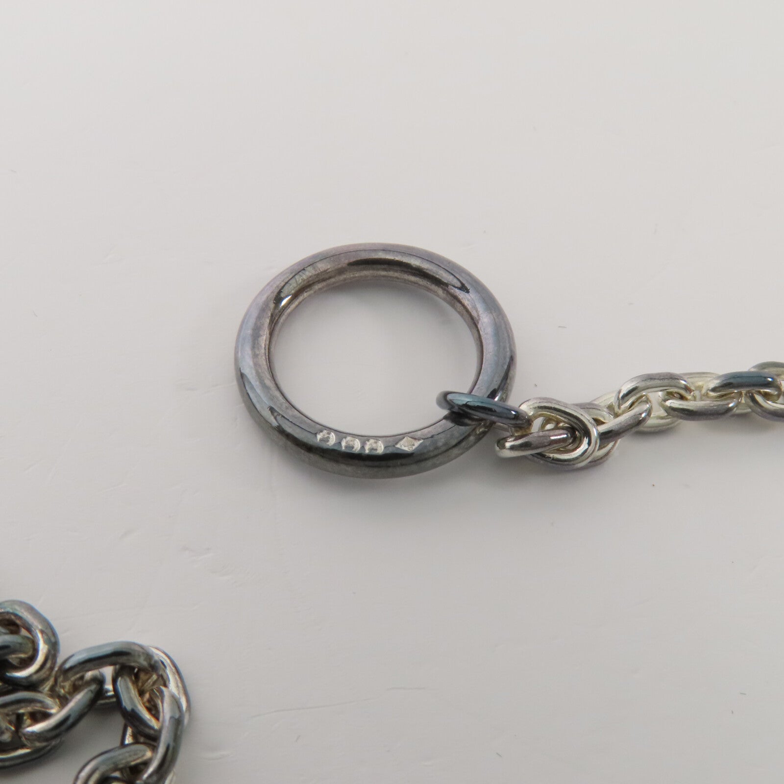 HERMES 925純銀Farandole Necklace銀扣項鏈