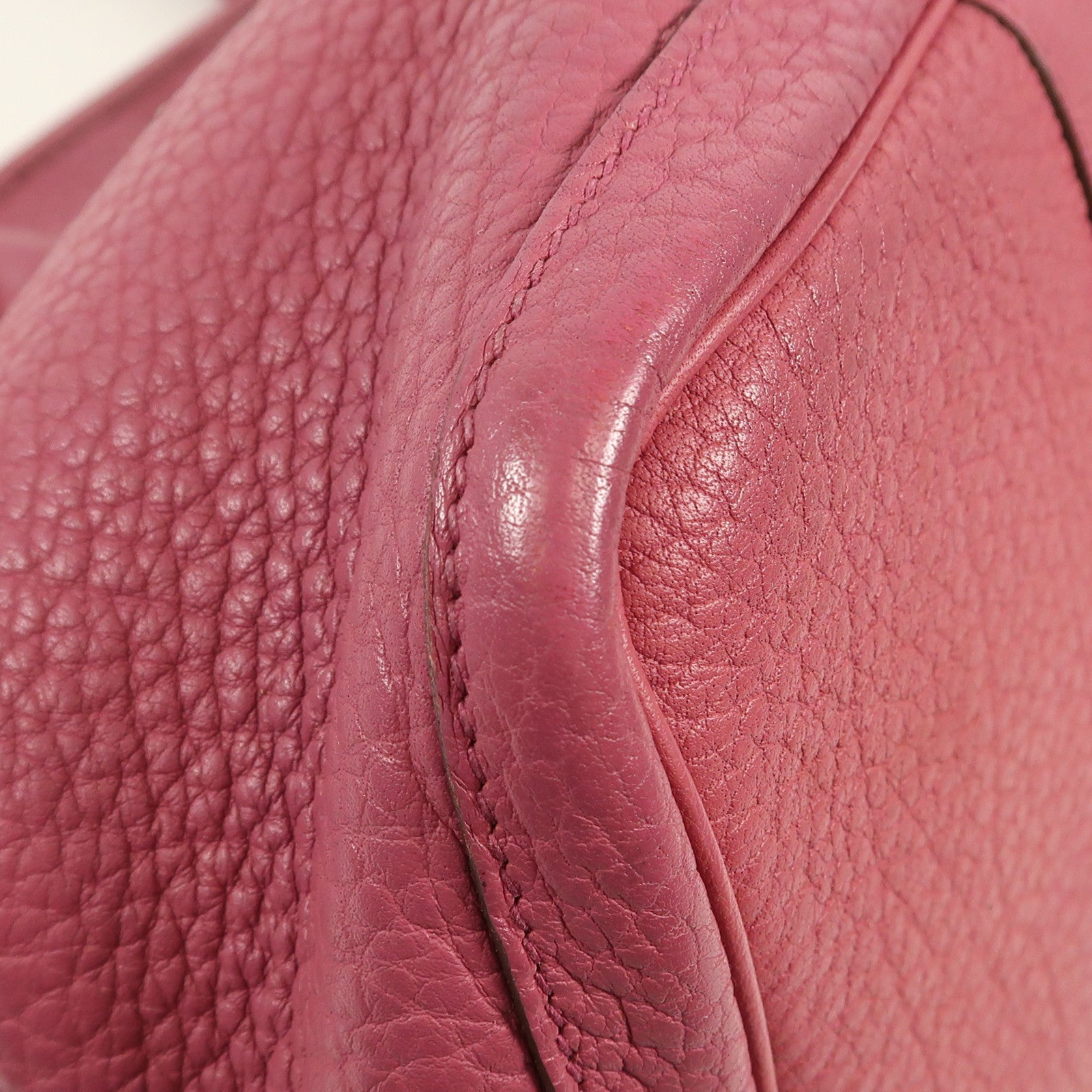 HERMES Fjord皮革Garden Party PM銀扣手挽袋Tosca