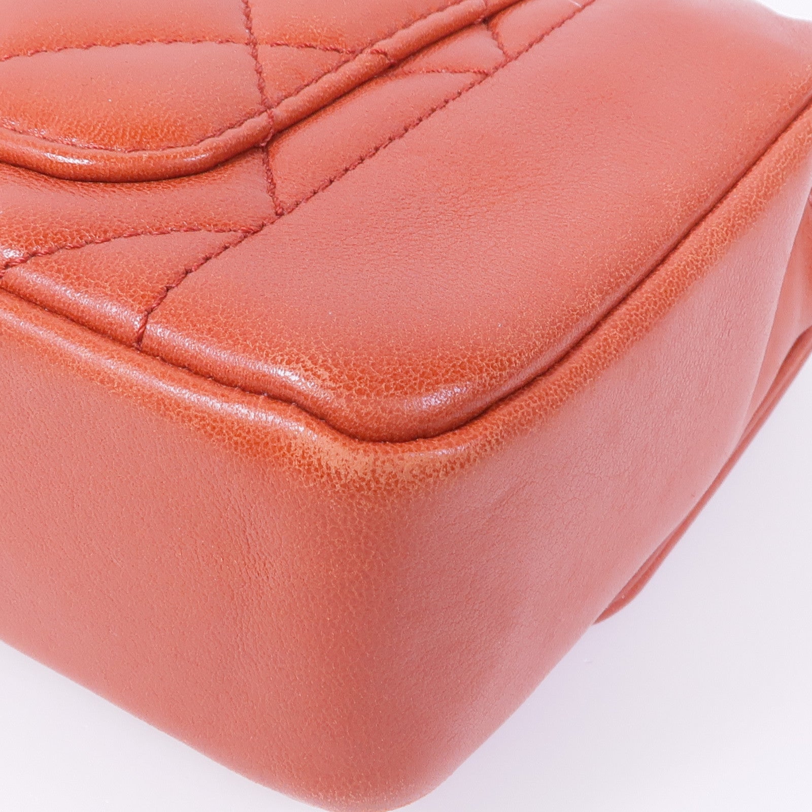 CHANEL 牛皮皮革Chain Shoulder Bag金扣鏈帶肩背袋