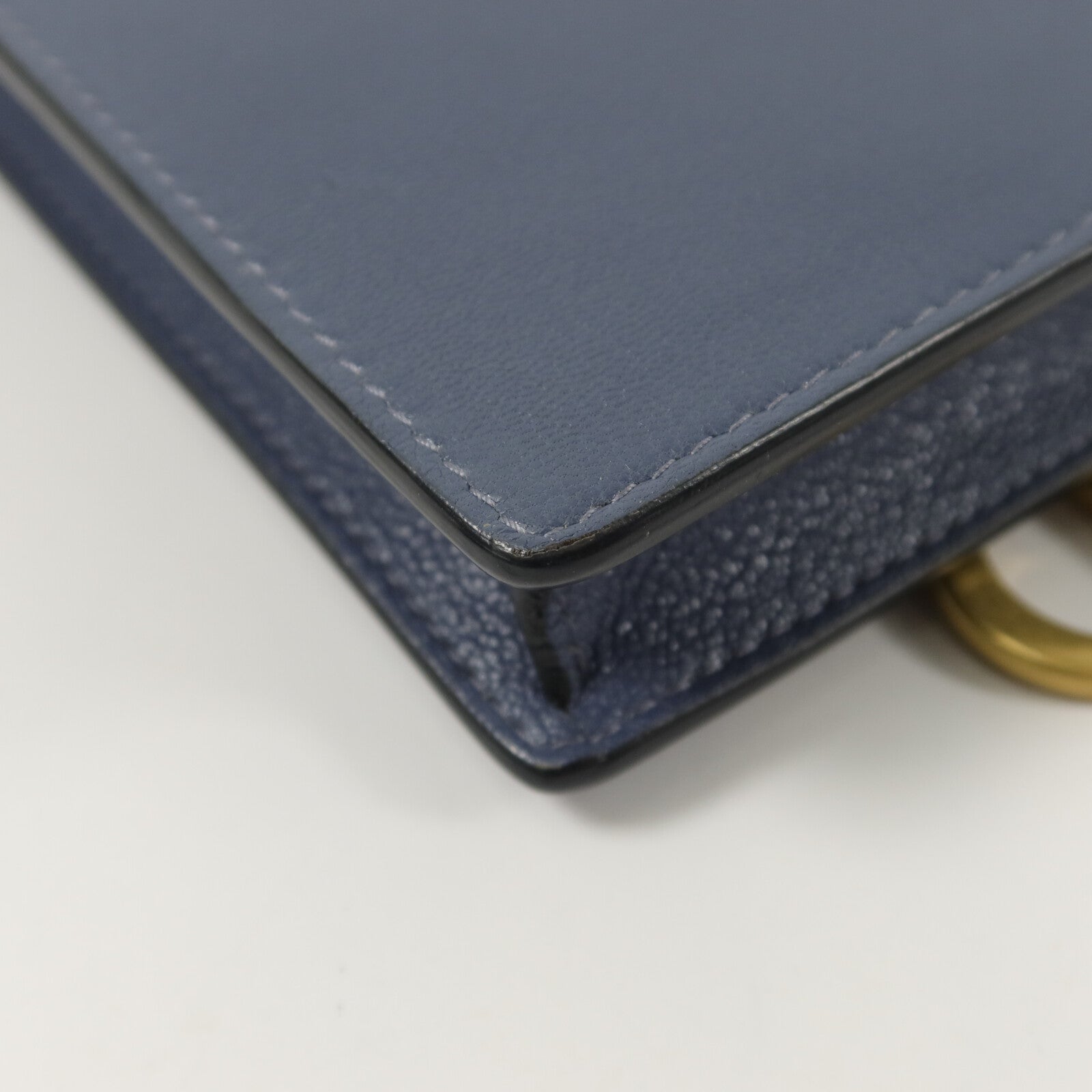 Dior 牛皮皮革Saddle Phone Bag鏈帶肩背袋