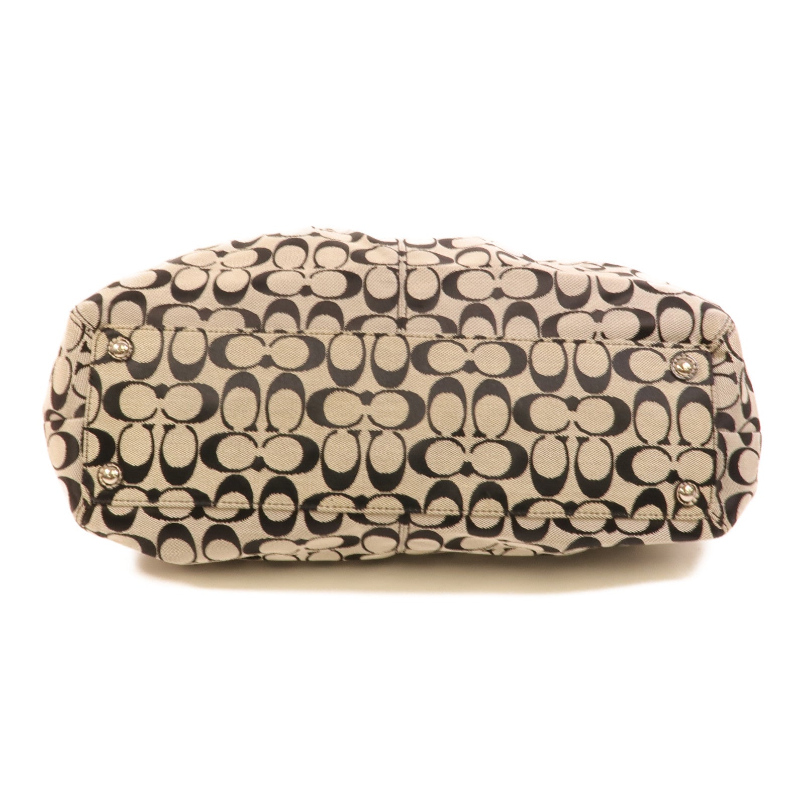 COACH 帆布Tote Bag肩背袋
