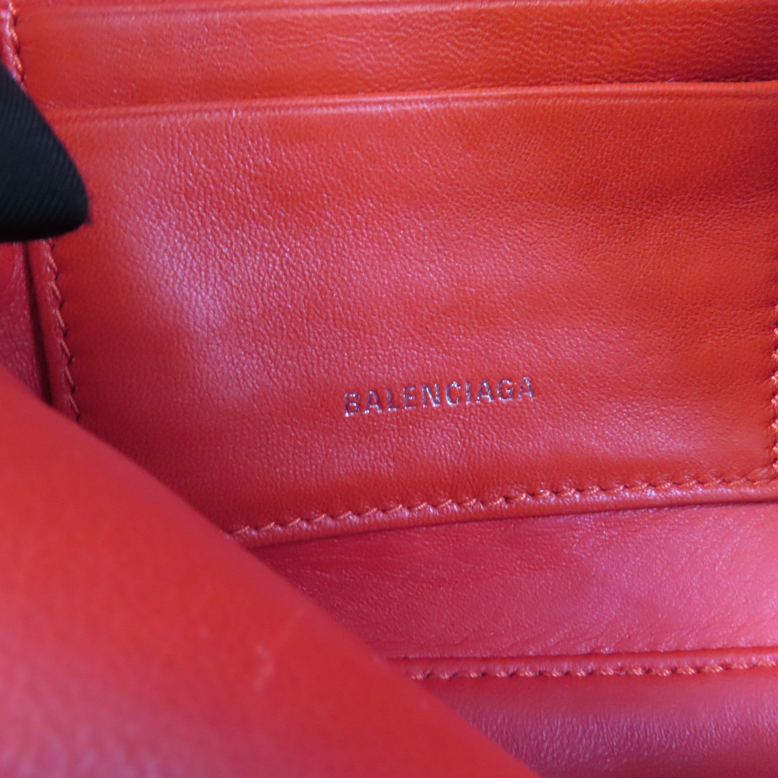 BALENCIAGA 【激減優惠】牛皮皮革Triangle Clutch手拿包