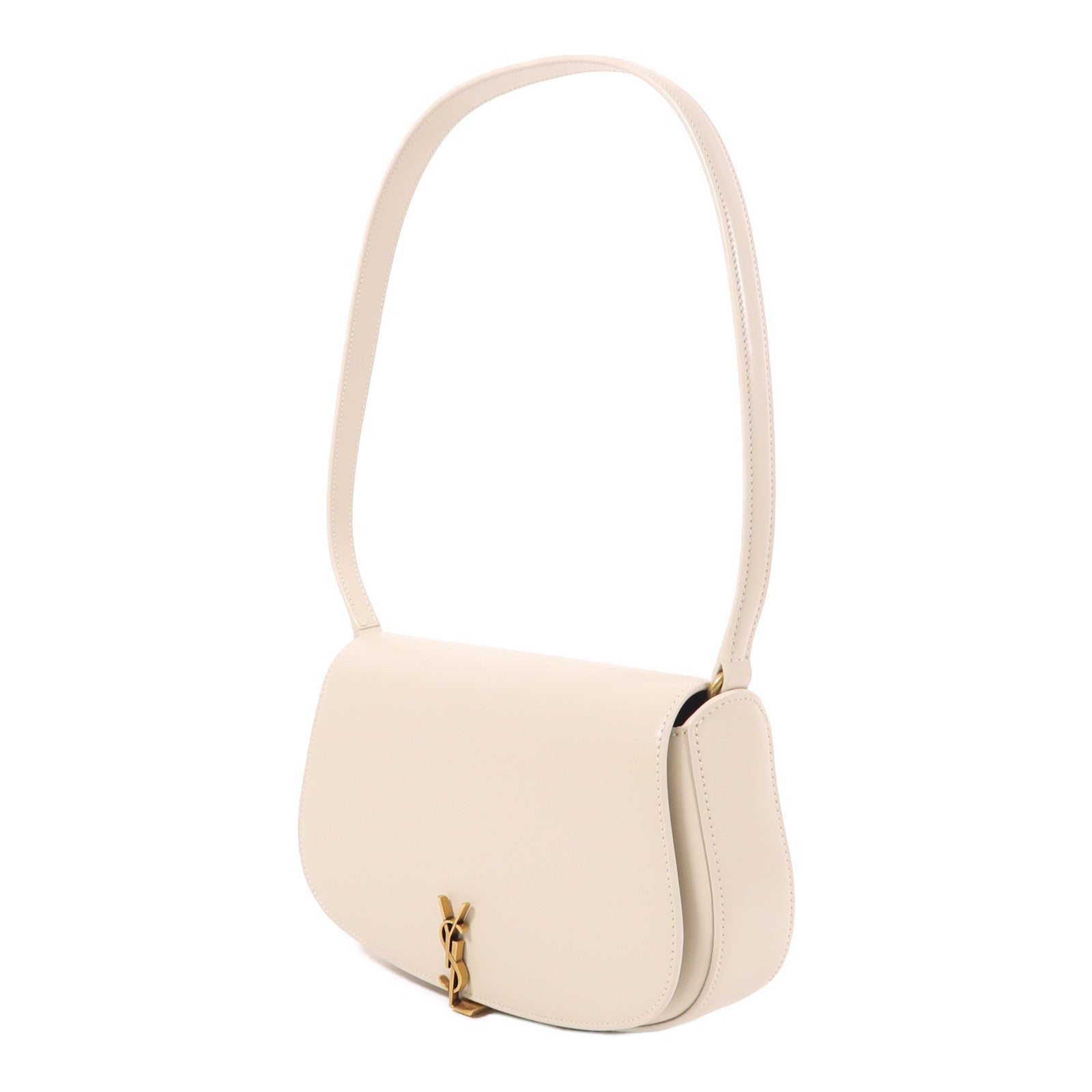 YVES SAINT LAURENT 牛皮皮革Mini Voltaire金扣肩背袋