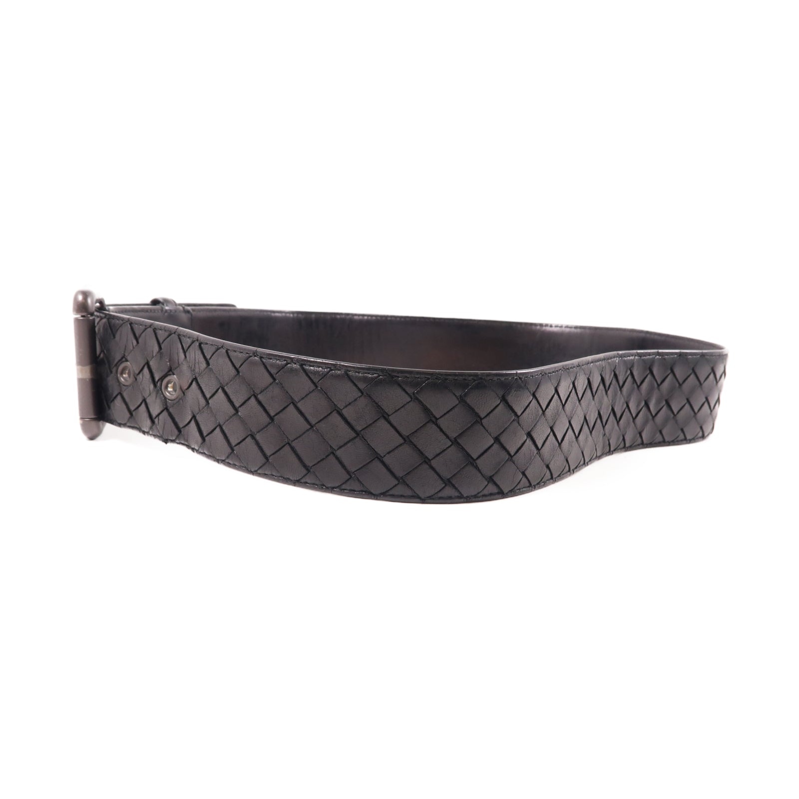 BOTTEGA VENETA 皮革Belt 90cm皮帶黑色