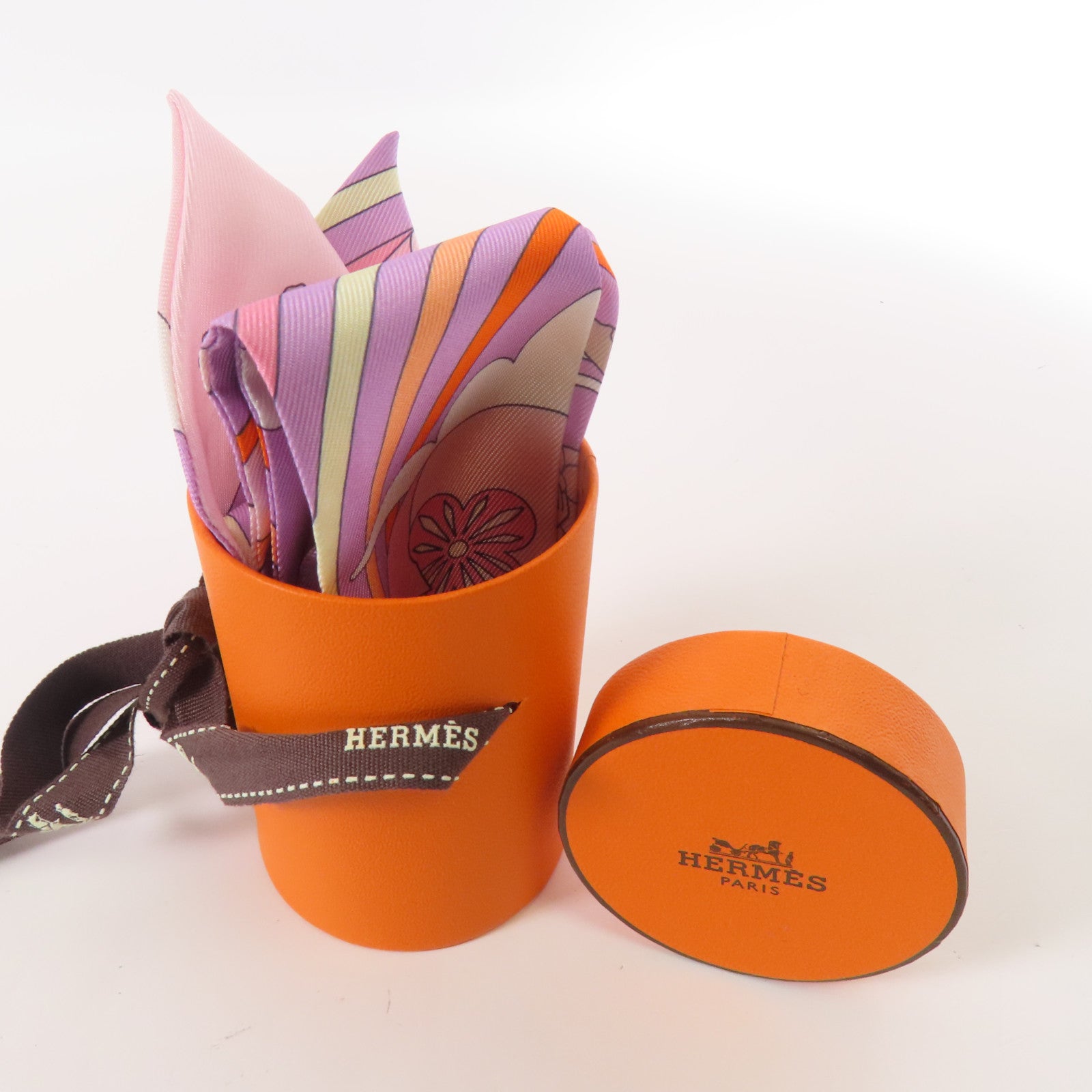 HERMES 絲質Twilly絲巾