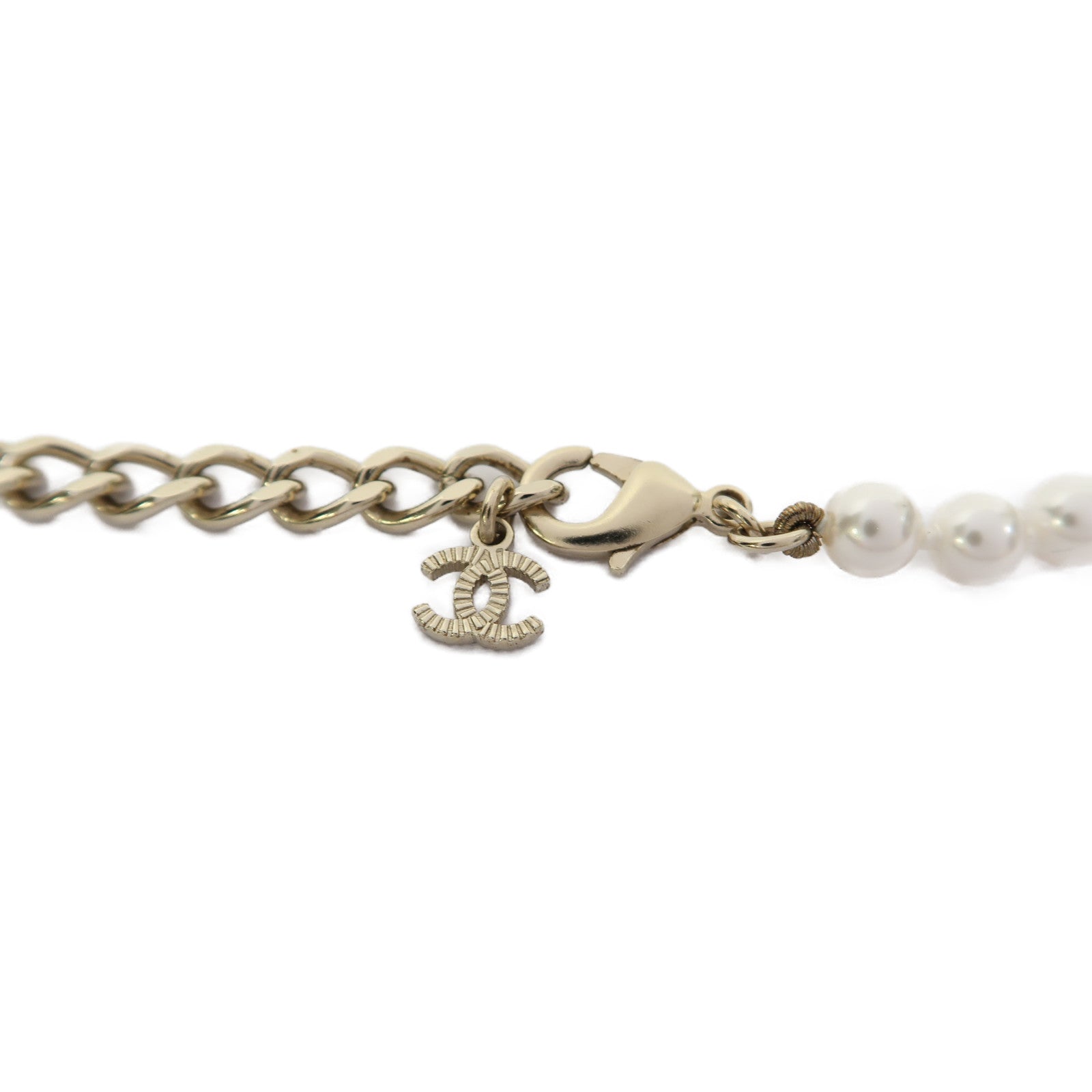 CHANEL PVC/金屬Necklace項鍊金色