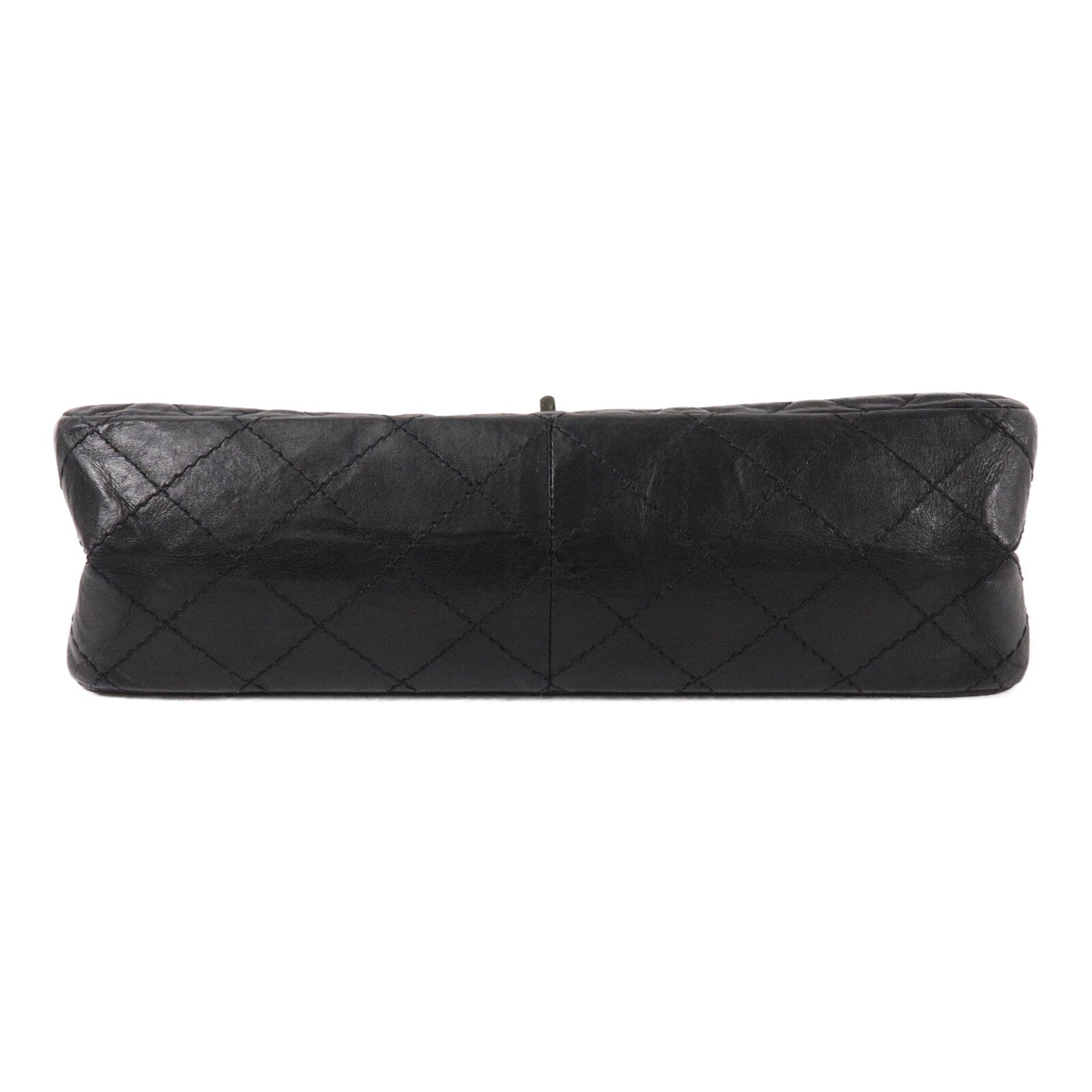 CHANEL 牛皮皮革2.55 Large鏈帶肩背袋