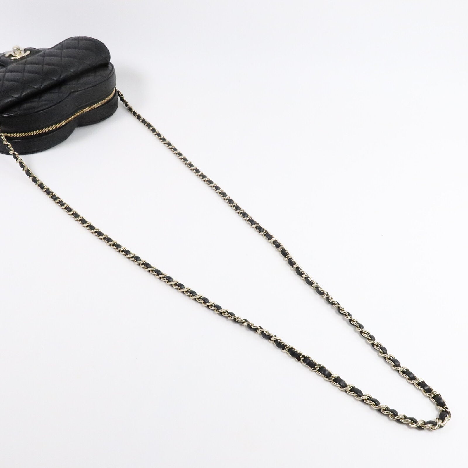 CHANEL 羊皮皮革Shoulder Bag鏈帶肩背袋