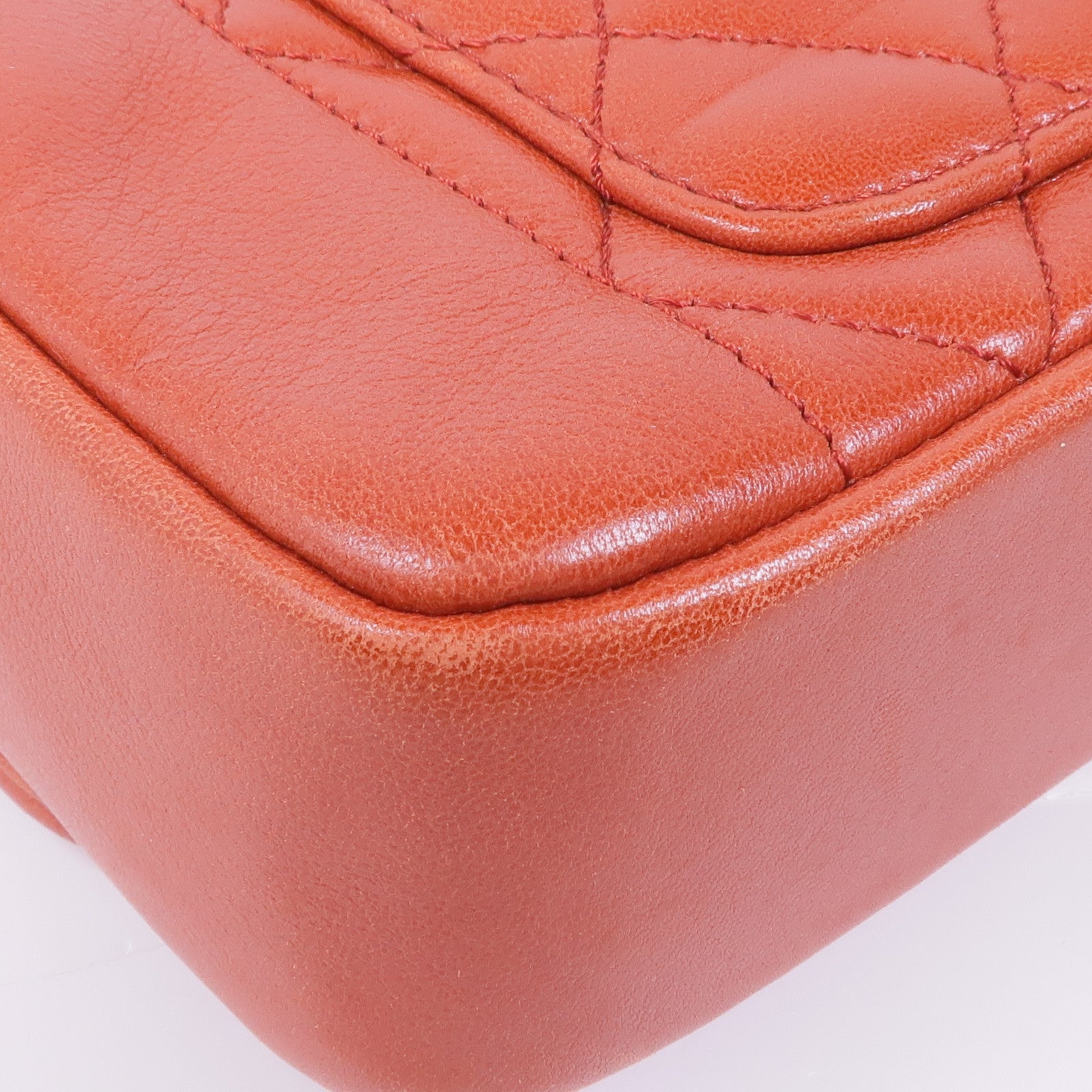 CHANEL 牛皮皮革Chain Shoulder Bag金扣鏈帶肩背袋