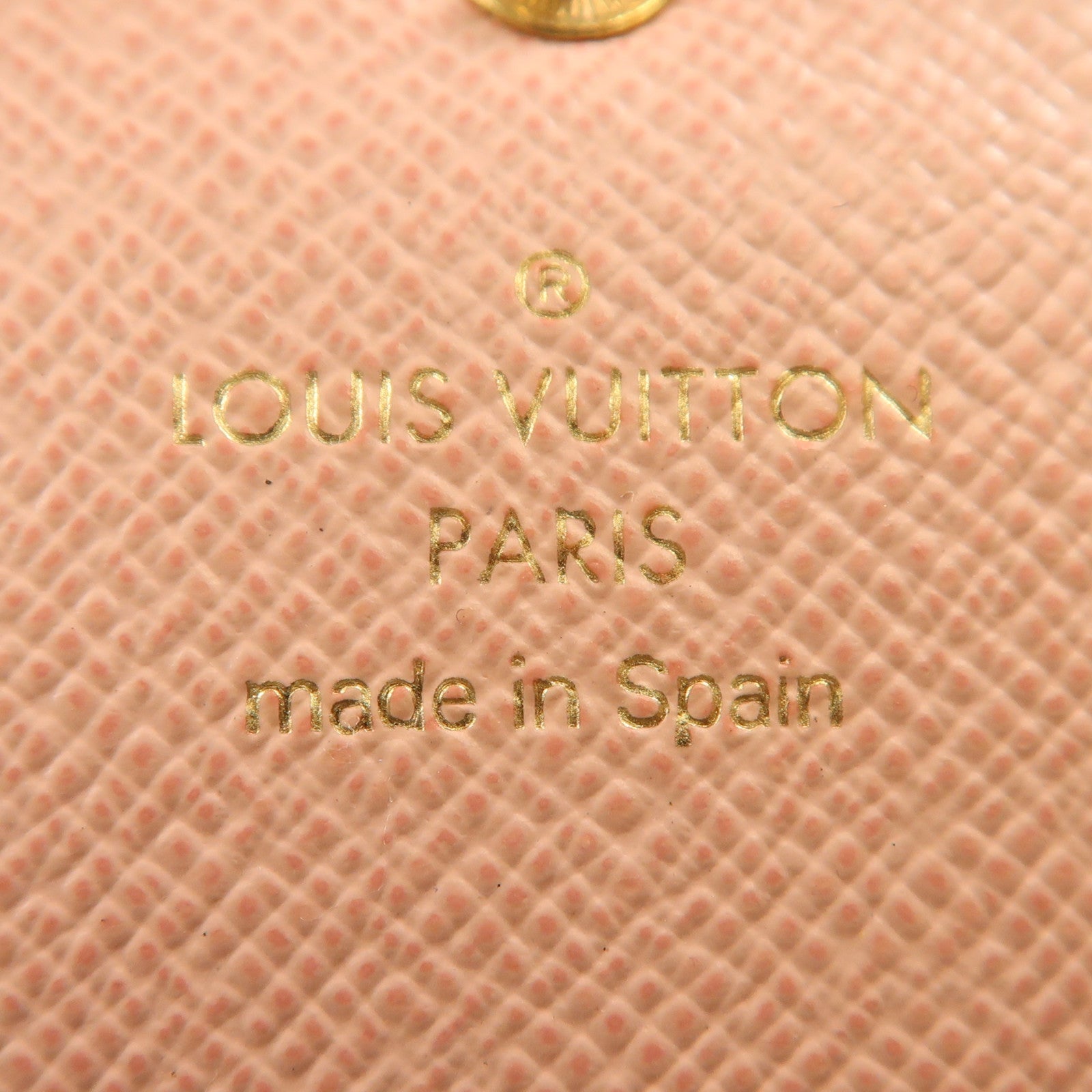 LOUIS VUITTON Monogram Portefeuille Josephine金扣長錢包