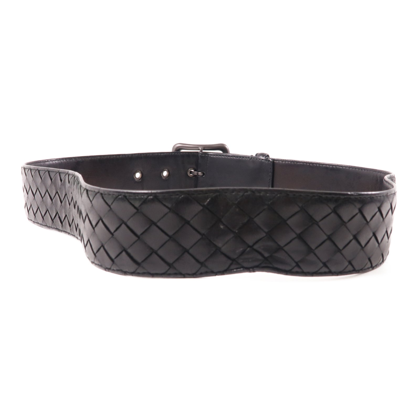 BOTTEGA VENETA 皮革Belt 90cm皮帶黑色