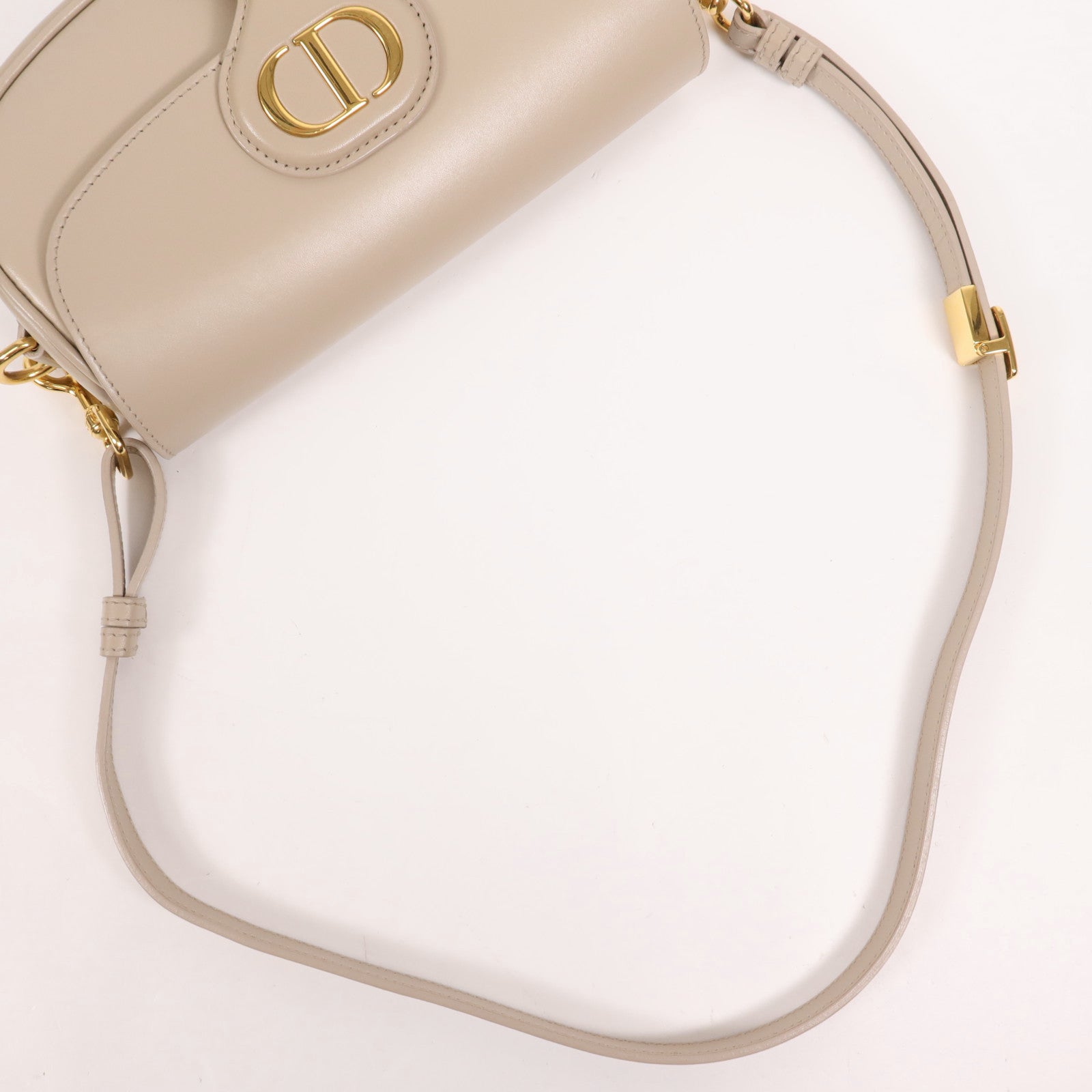 Dior 牛皮皮革Bobby East West金扣肩背袋