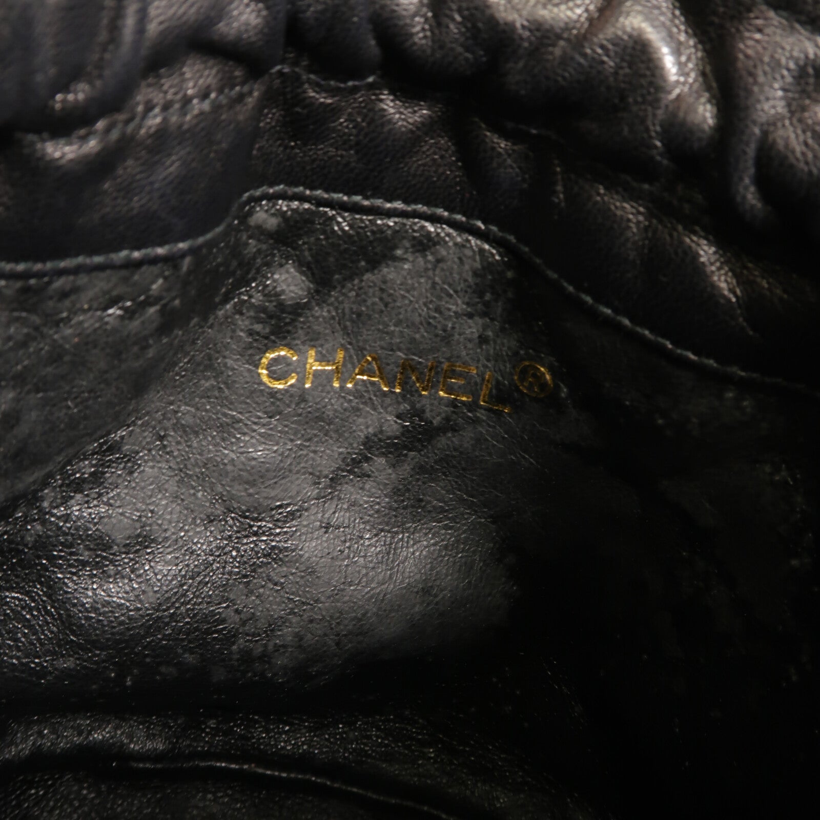 CHANEL 羊皮皮革Vintage Bucket肩背袋