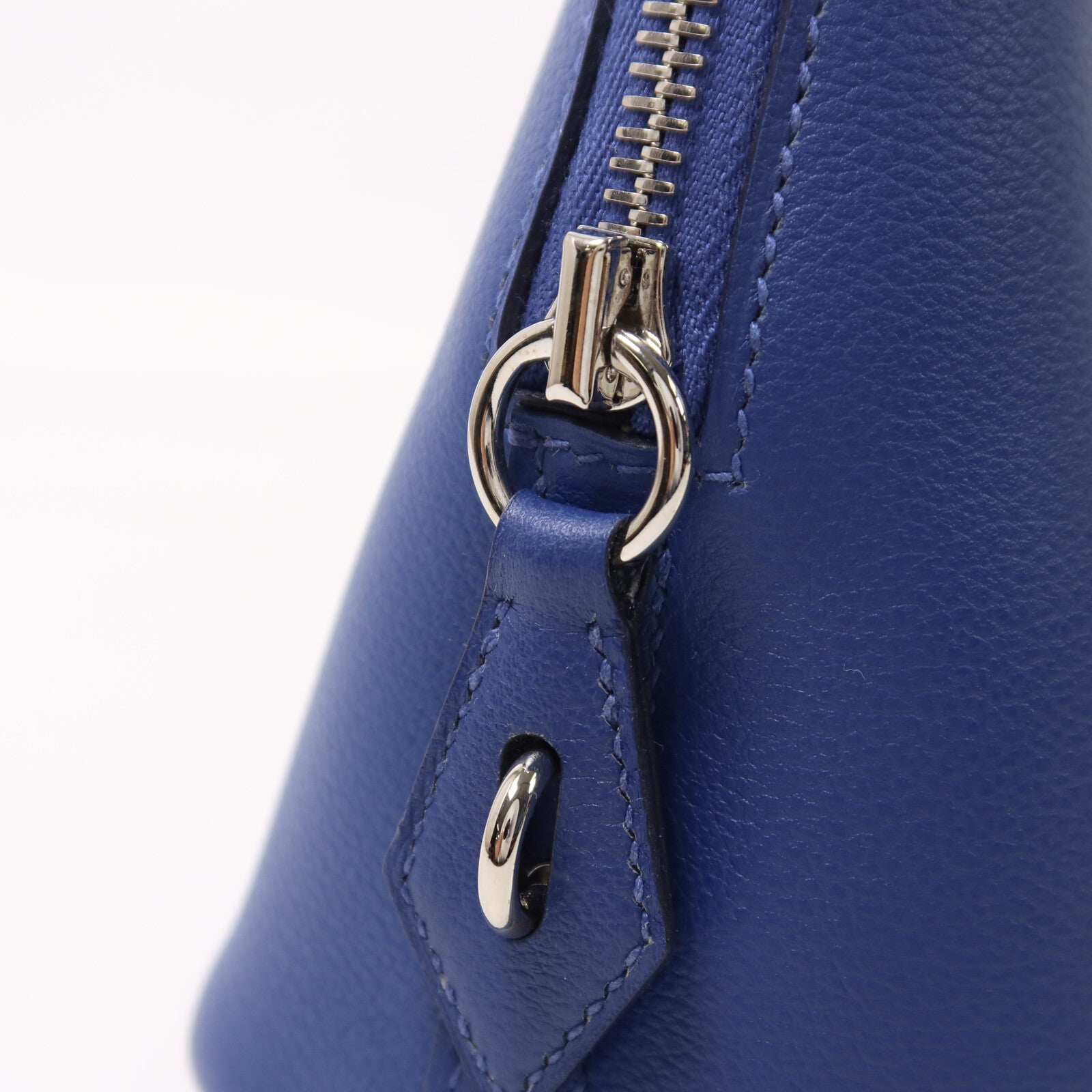 HERMES Evercolor皮革Bolide 25手挽肩背兩用袋Bleu Saphir/Cassis