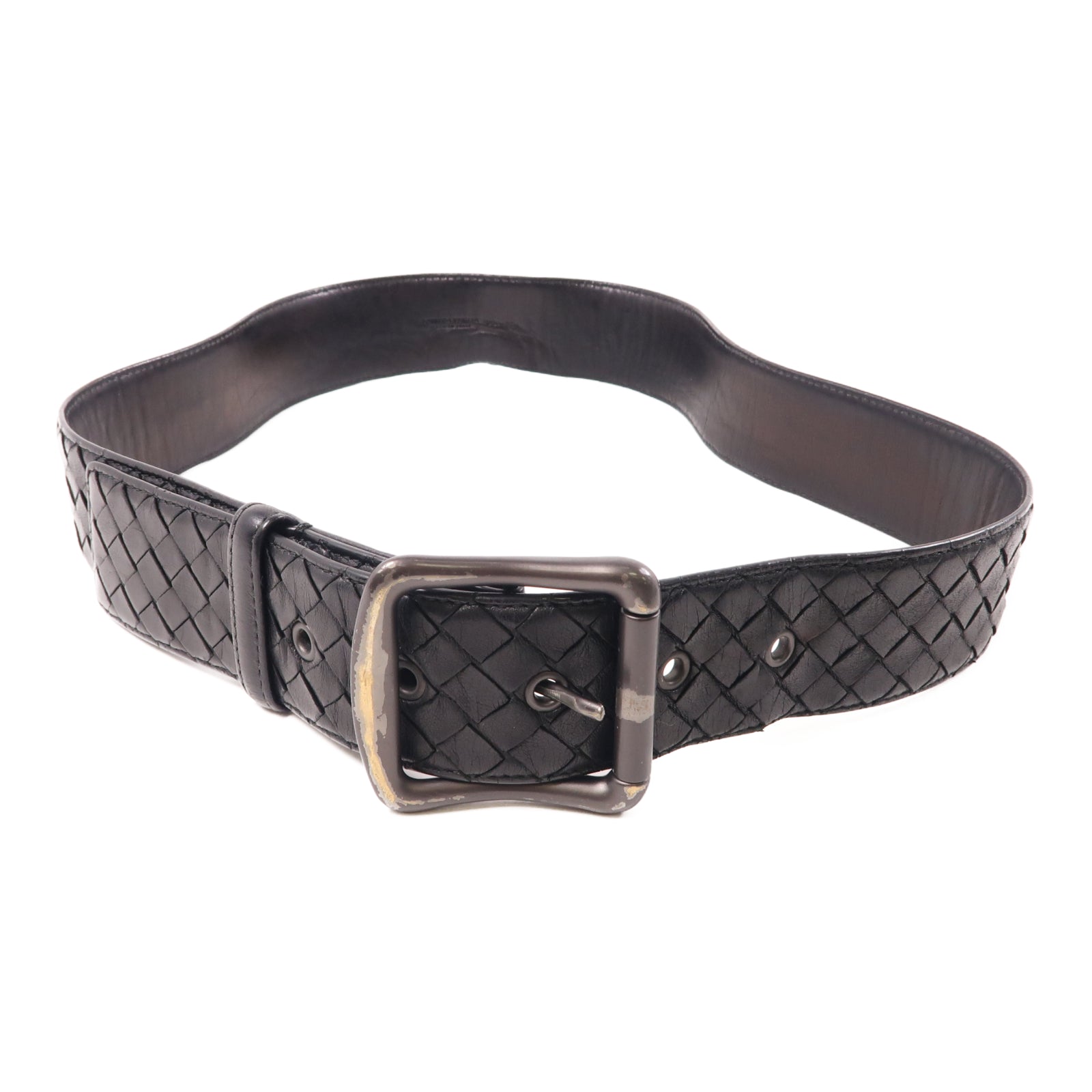 BOTTEGA VENETA 皮革Belt 90cm皮帶黑色