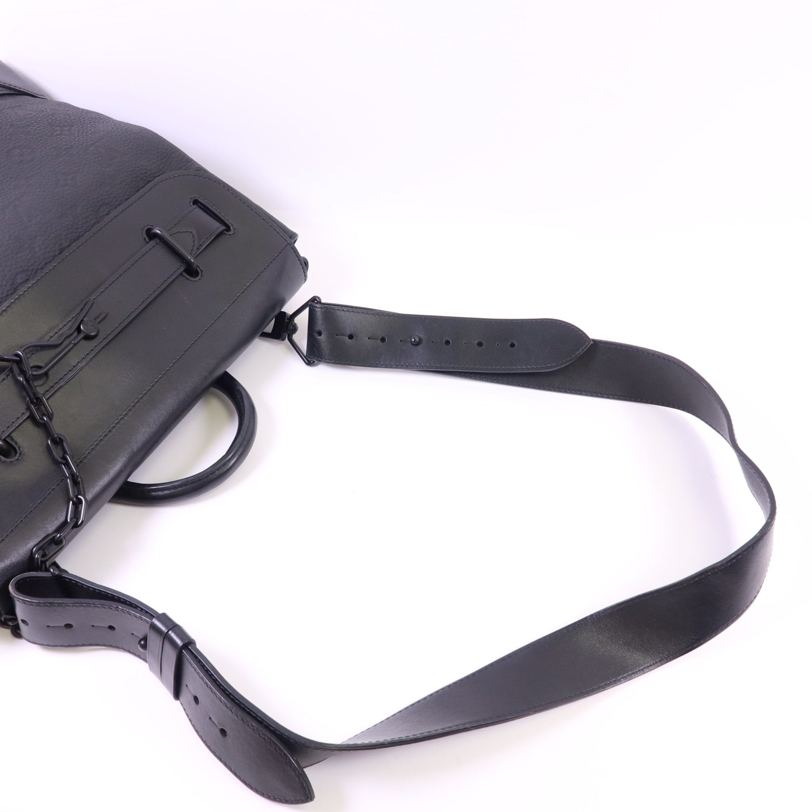 LOUIS VUITTON Taurillon Steamer PM手挽肩背兩用袋