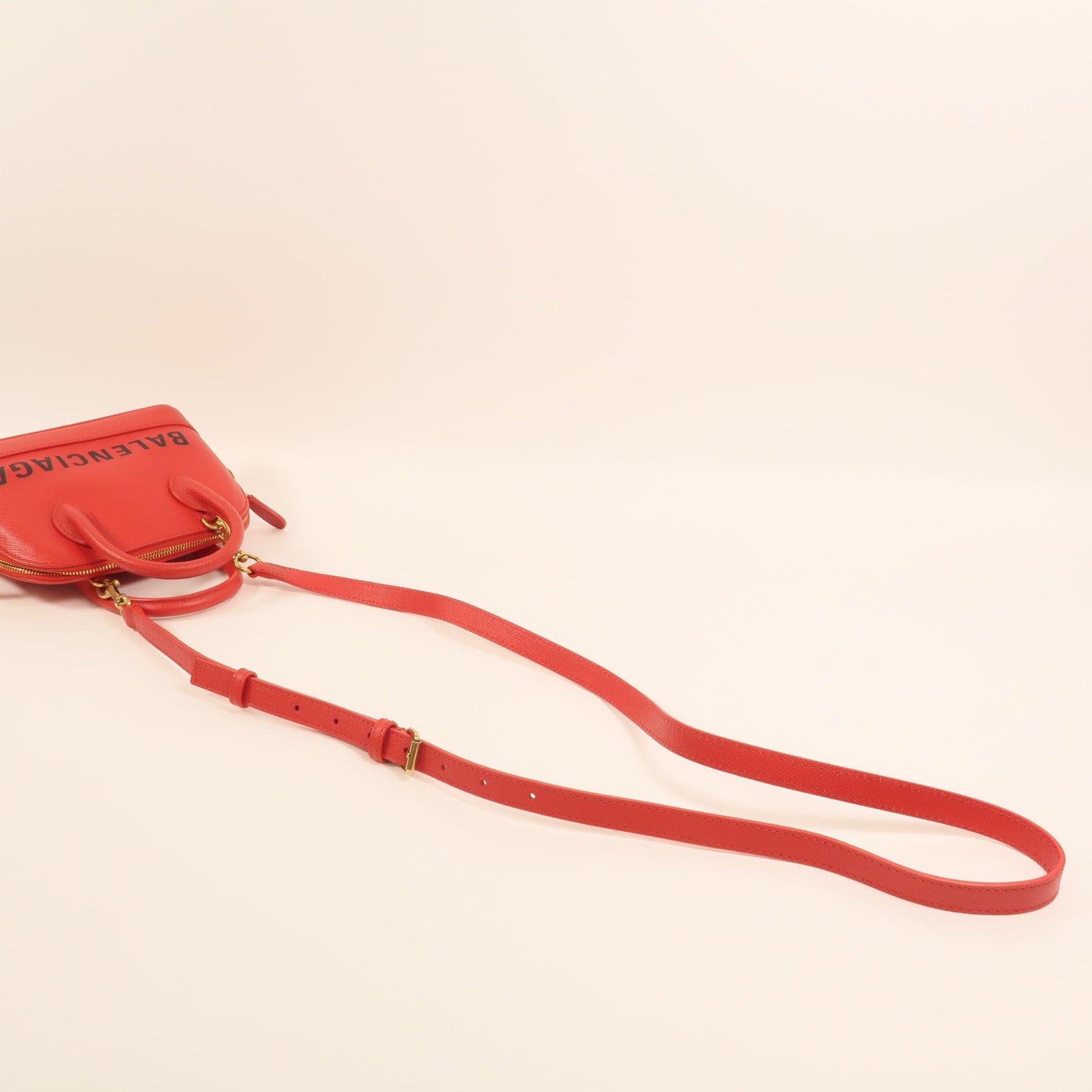 BALENCIAGA 牛皮皮革XXS Ville Top Handle Bag金扣手挽肩背兩用袋