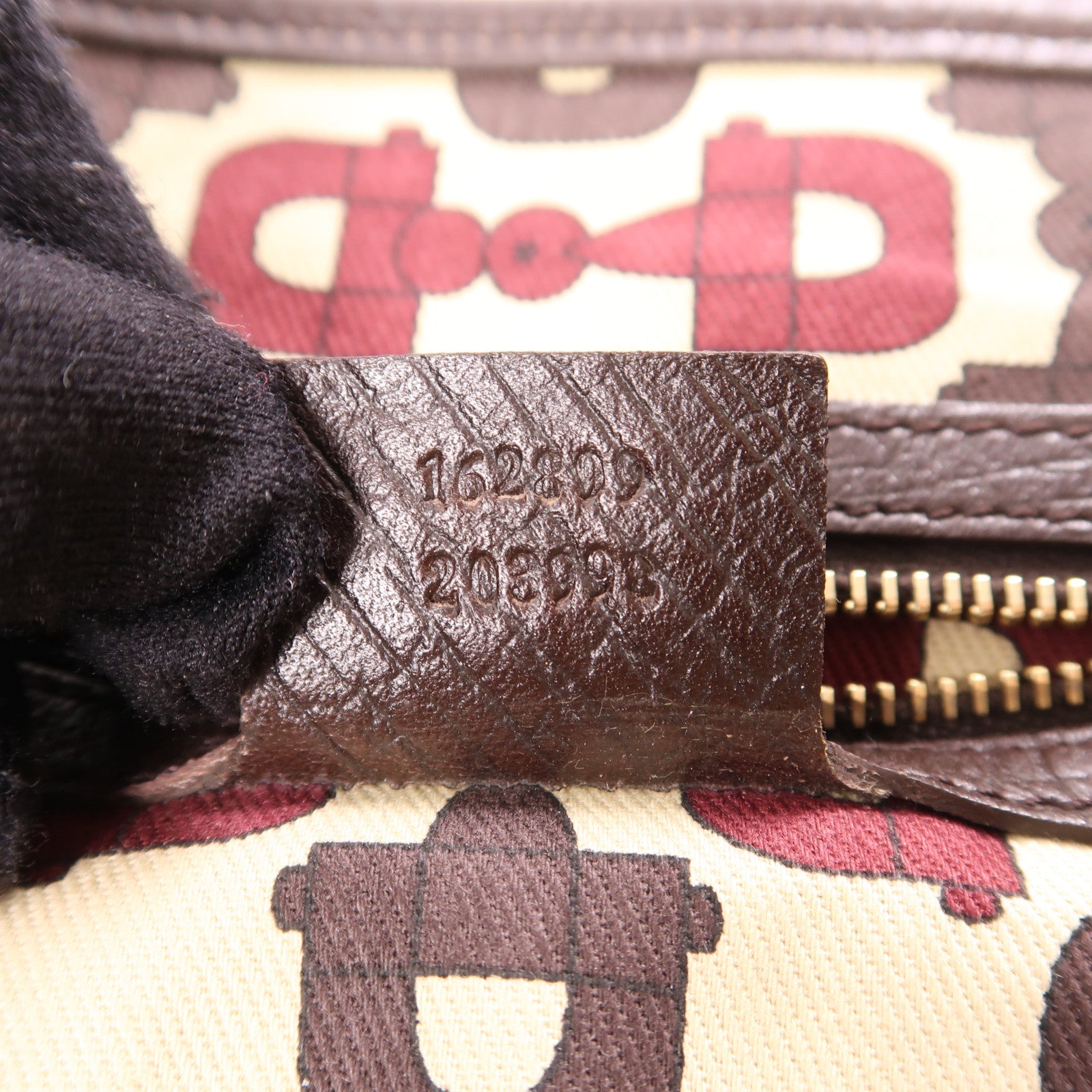 GUCCI 帆布Shoulder Tote金扣肩背袋/手挽袋