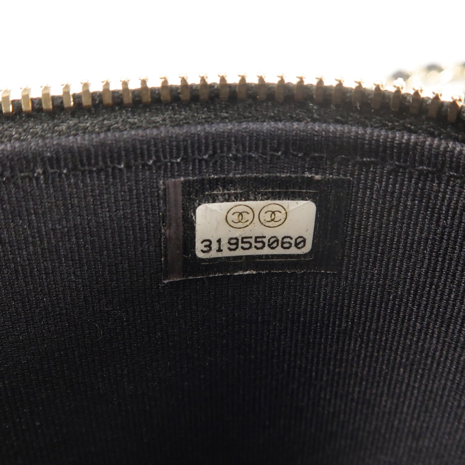 CHANEL 羊皮皮革Top Handle Vanity Case金扣鏈帶手挽肩背兩用袋
