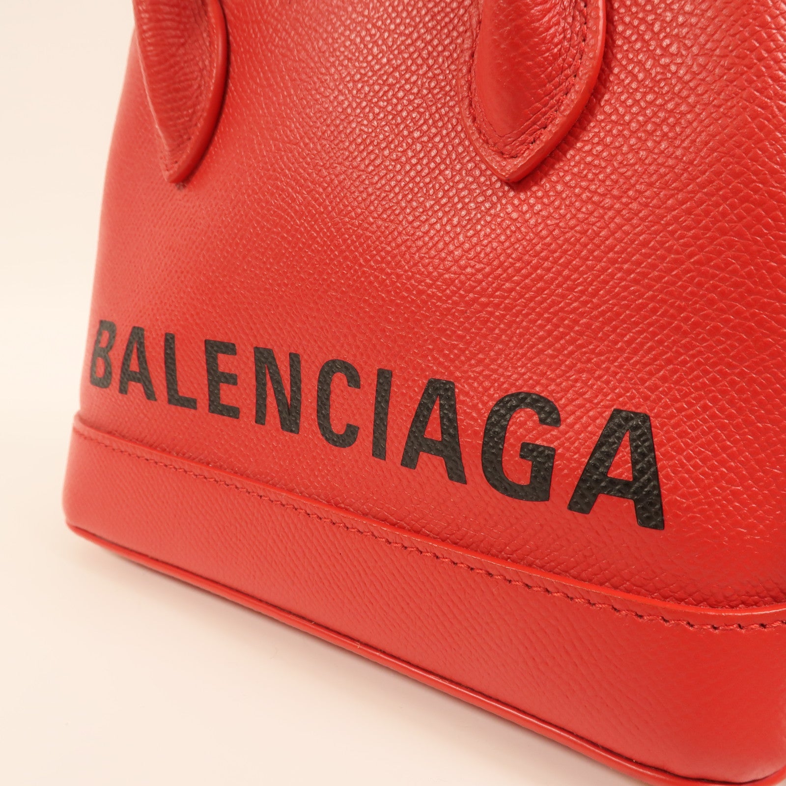 BALENCIAGA 牛皮皮革XXS Ville Top Handle Bag金扣手挽肩背兩用袋
