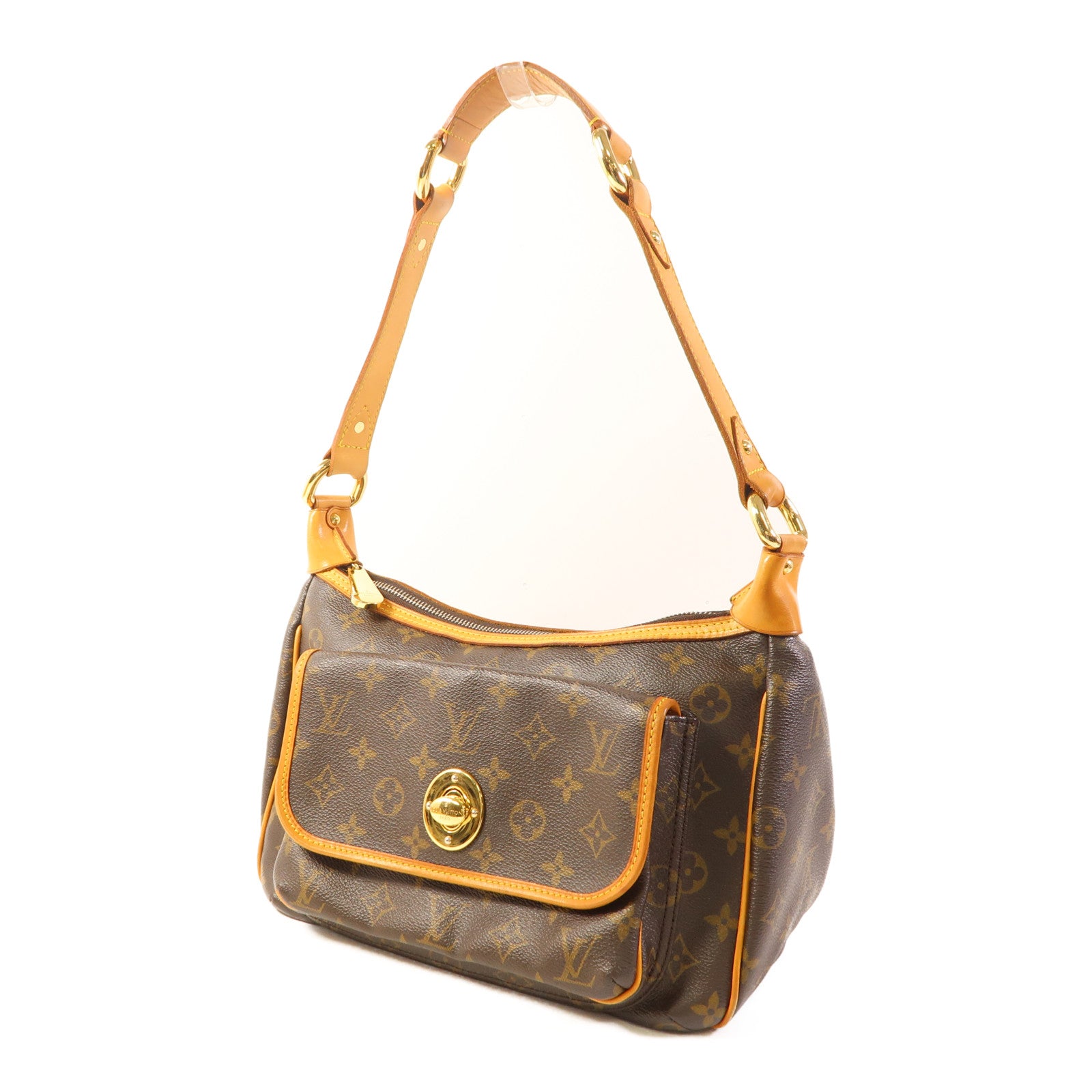 LOUIS VUITTON Monogram Tikal GM金扣肩背袋