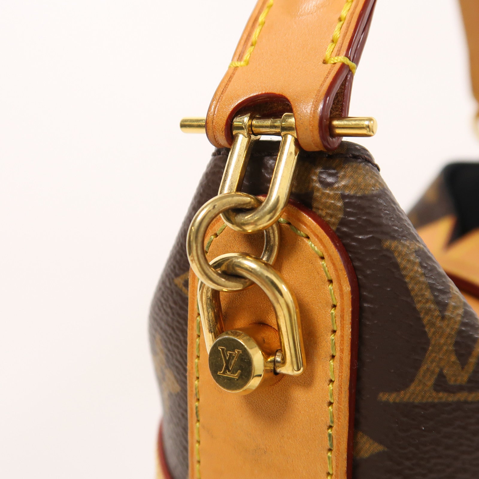 LOUIS VUITTON 【激減優惠】Monogram Duffle金扣手挽肩背兩用袋