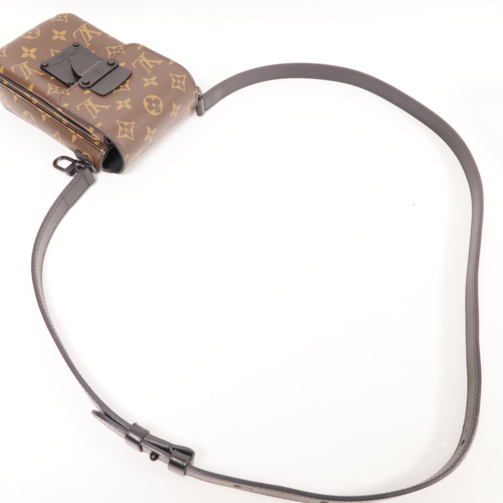 LOUIS VUITTON Monogram S-Lock Vertical肩背袋