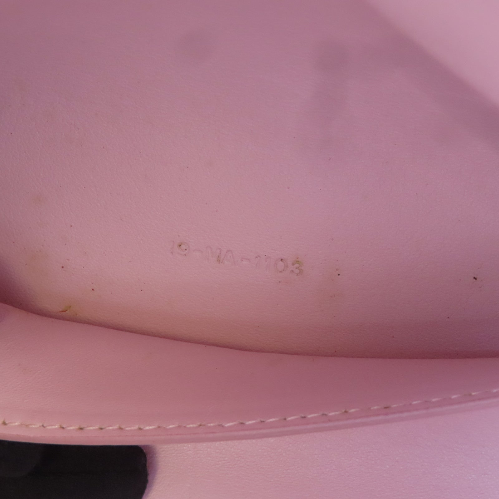 Dior 牛皮皮革Dior Addict Tote銀扣手挽袋黑色/粉紅色