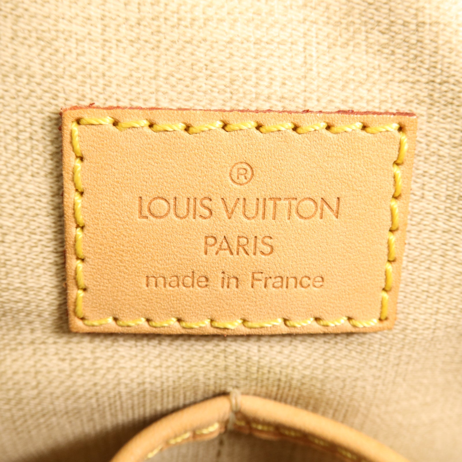 LOUIS VUITTON Monogram Trouville金扣手挽袋